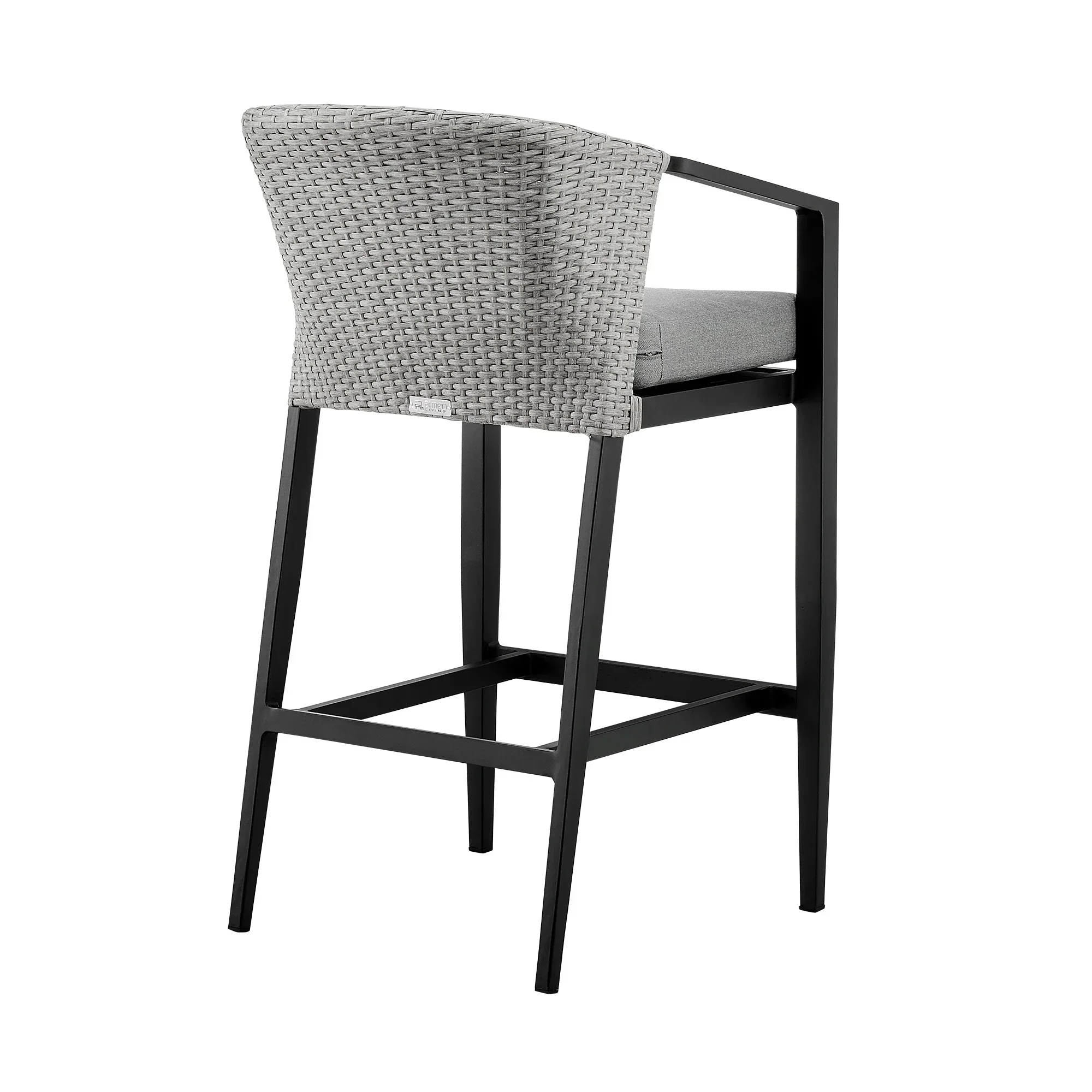 Palma Outdoor Barstool - Set of 2 - Image 4