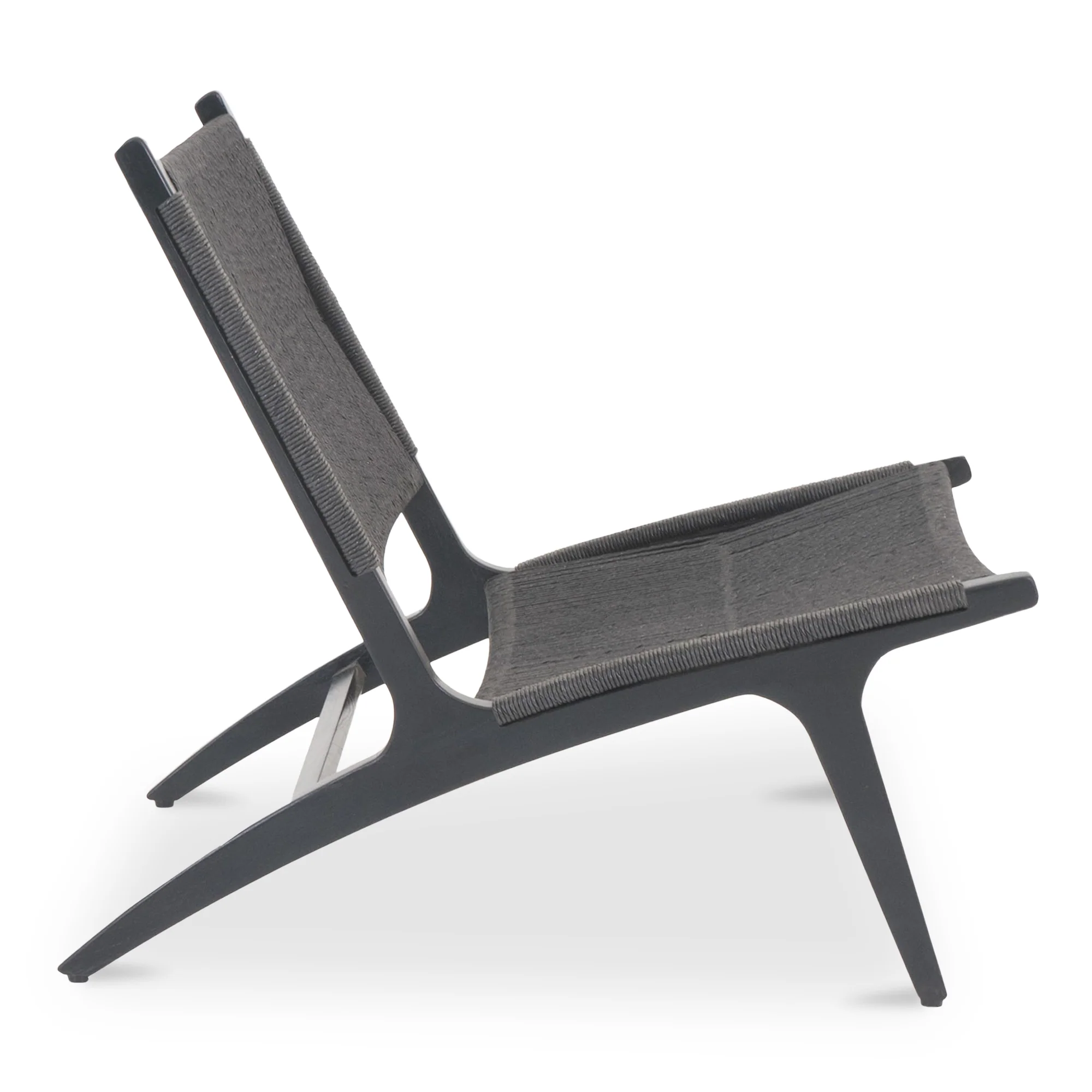 Palma Outdoor Lounge Chair Black - Image 4