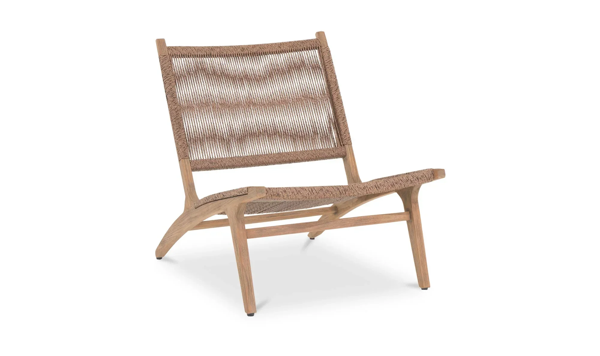 Palma Outdoor Lounge Chair Warm Brown