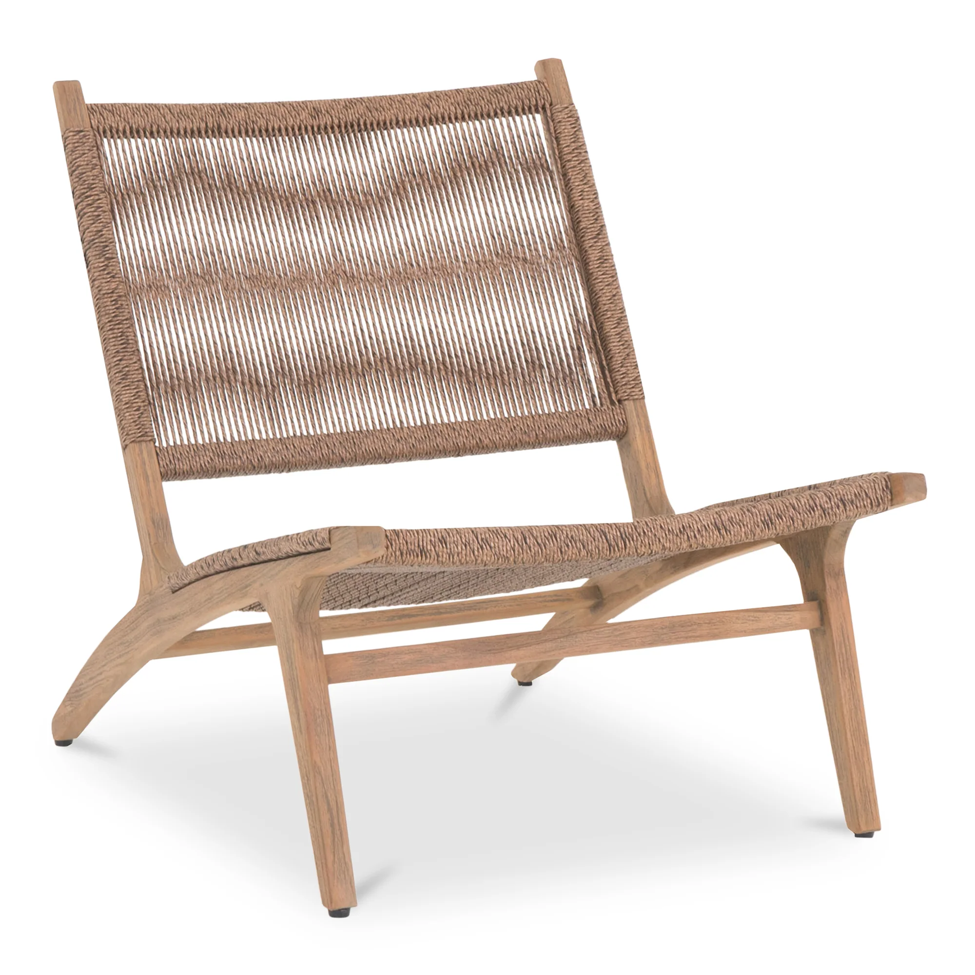 Palma Outdoor Lounge Chair Warm Brown - Image 3