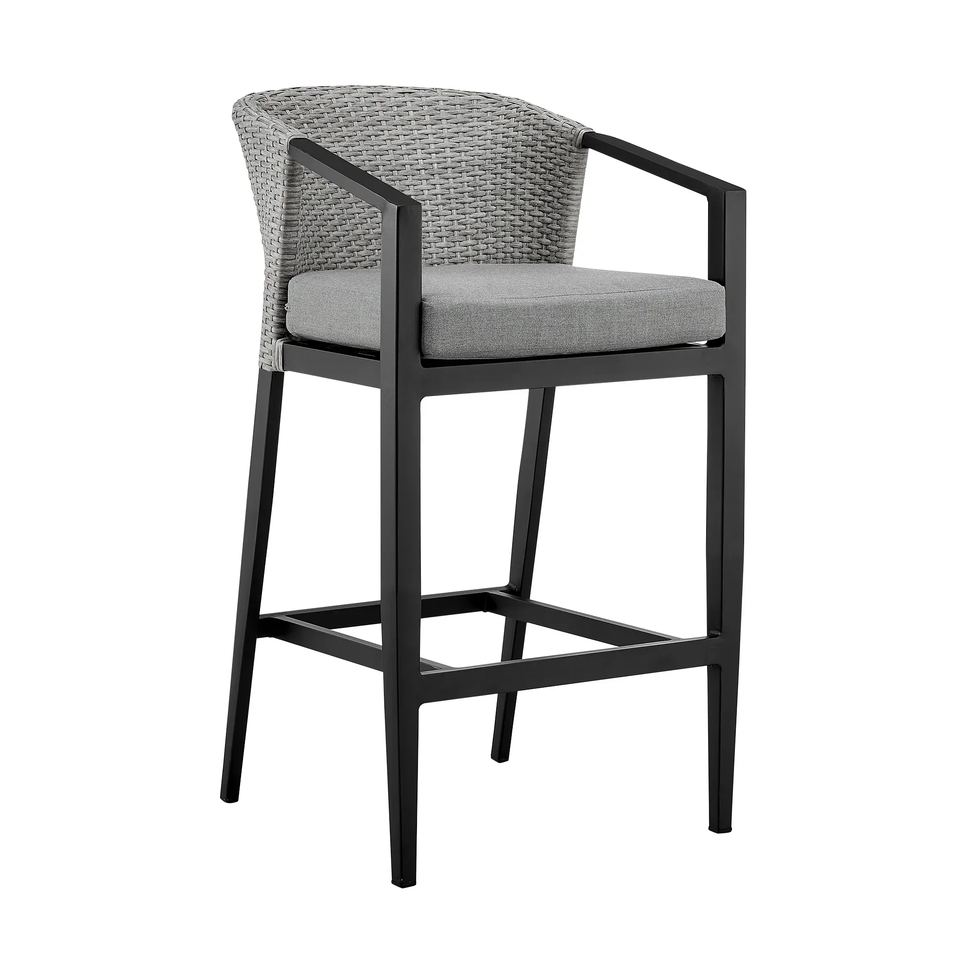 Palma Outdoor Patio 5-Piece Bar Table Set - Image 3