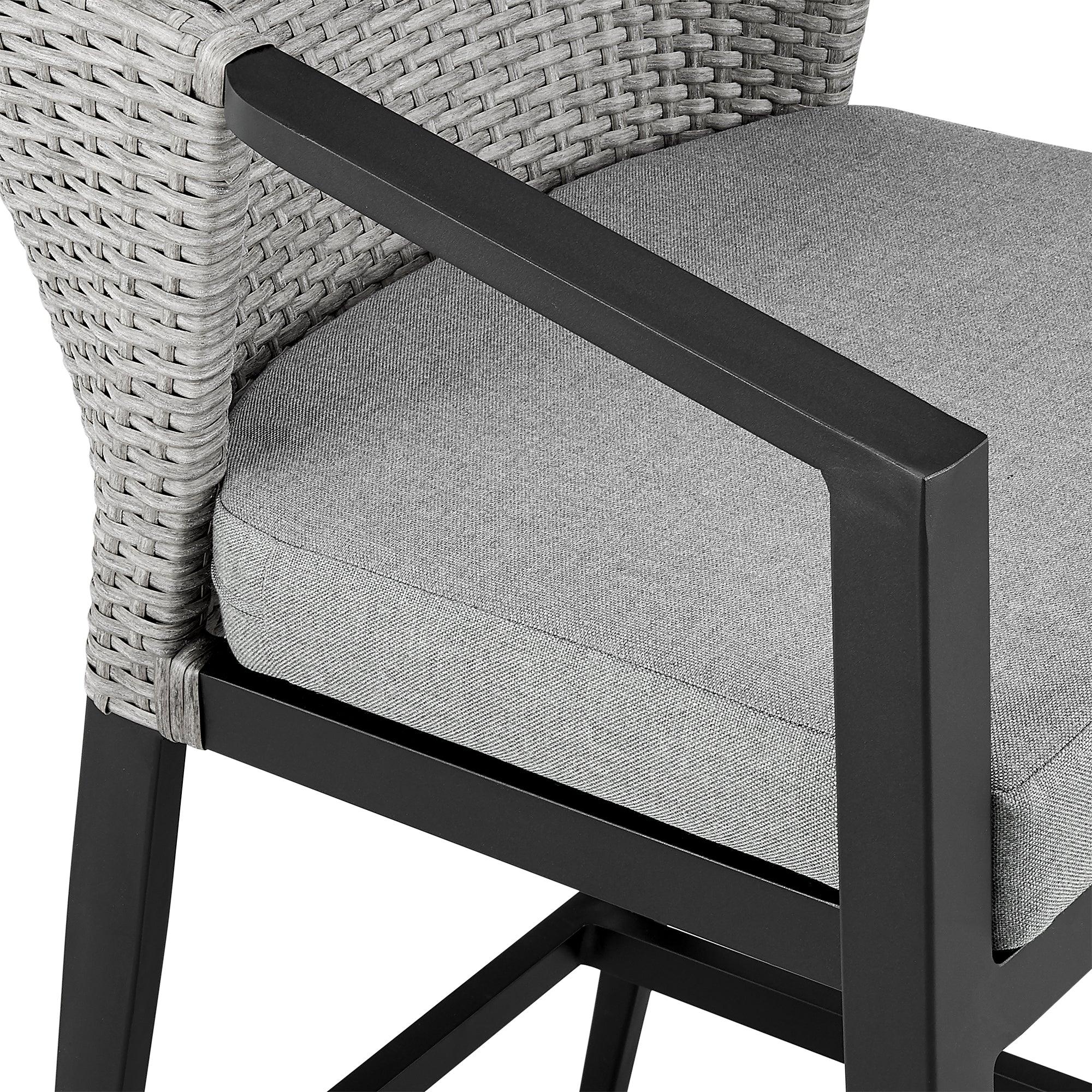 Palma Outdoor Patio 5-Piece Bar Table Set - Image 7