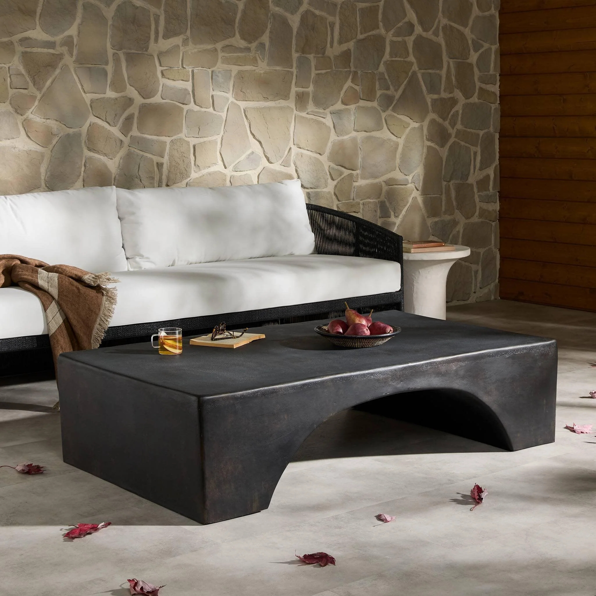 Palumbo Outdoor Coffee Table - Image 2