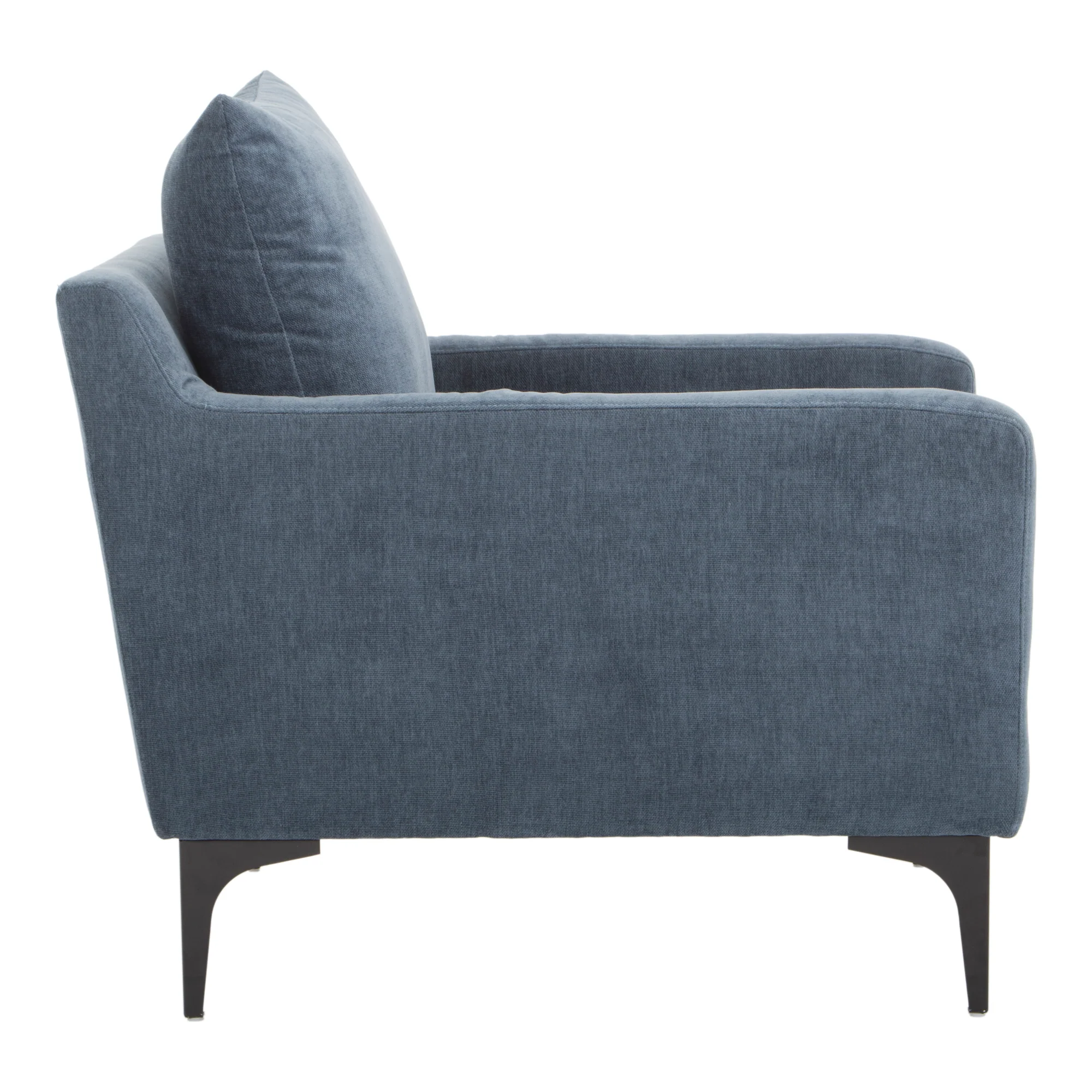 Paris Armchair Blue - Image 4