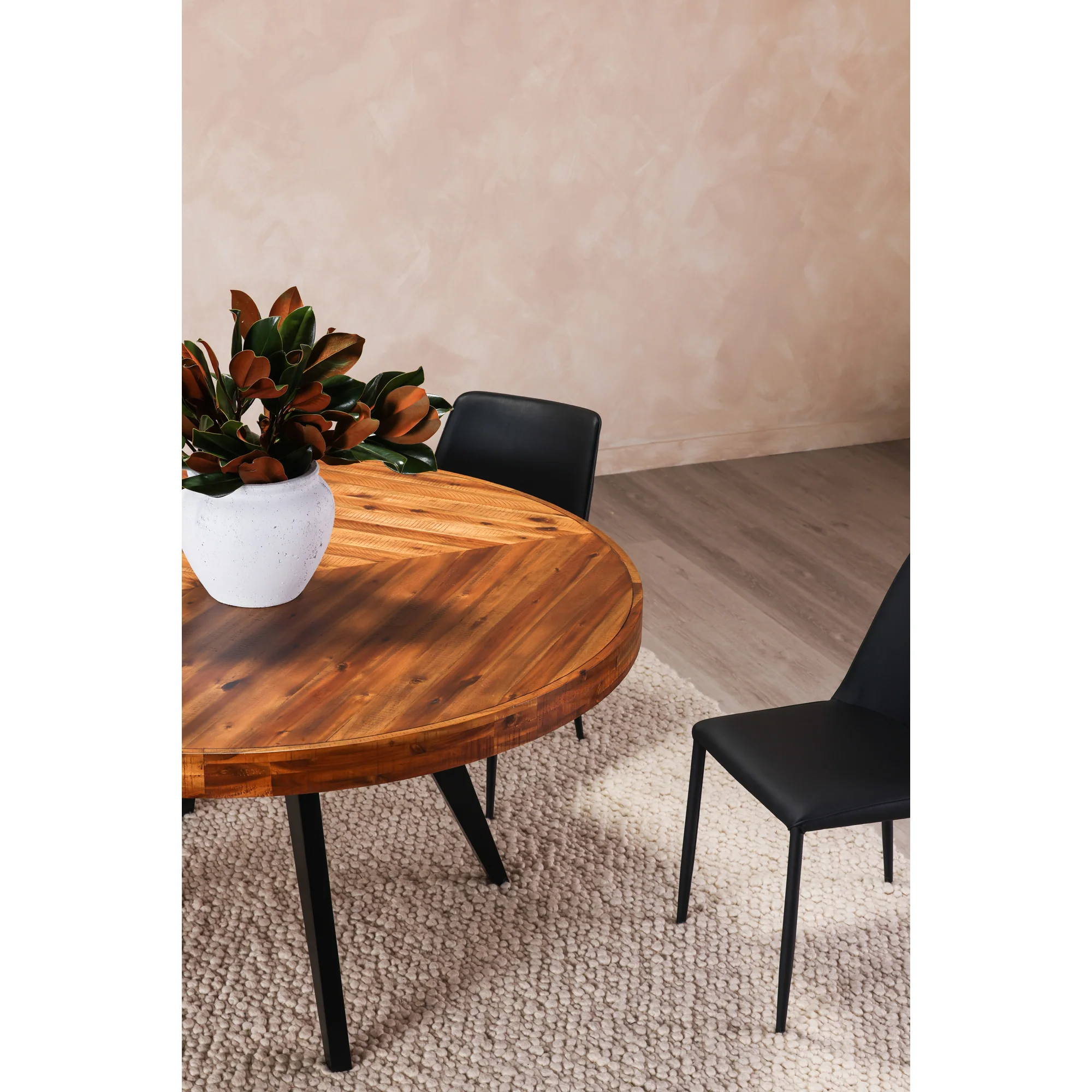 Parq 60In Round Dining Table Amber - Image 2