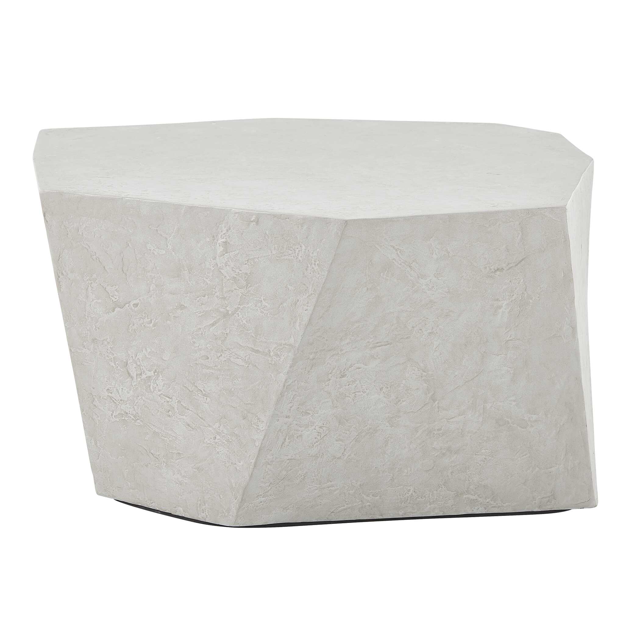Parra Limestone Outdoor Coffee Table - Image 5