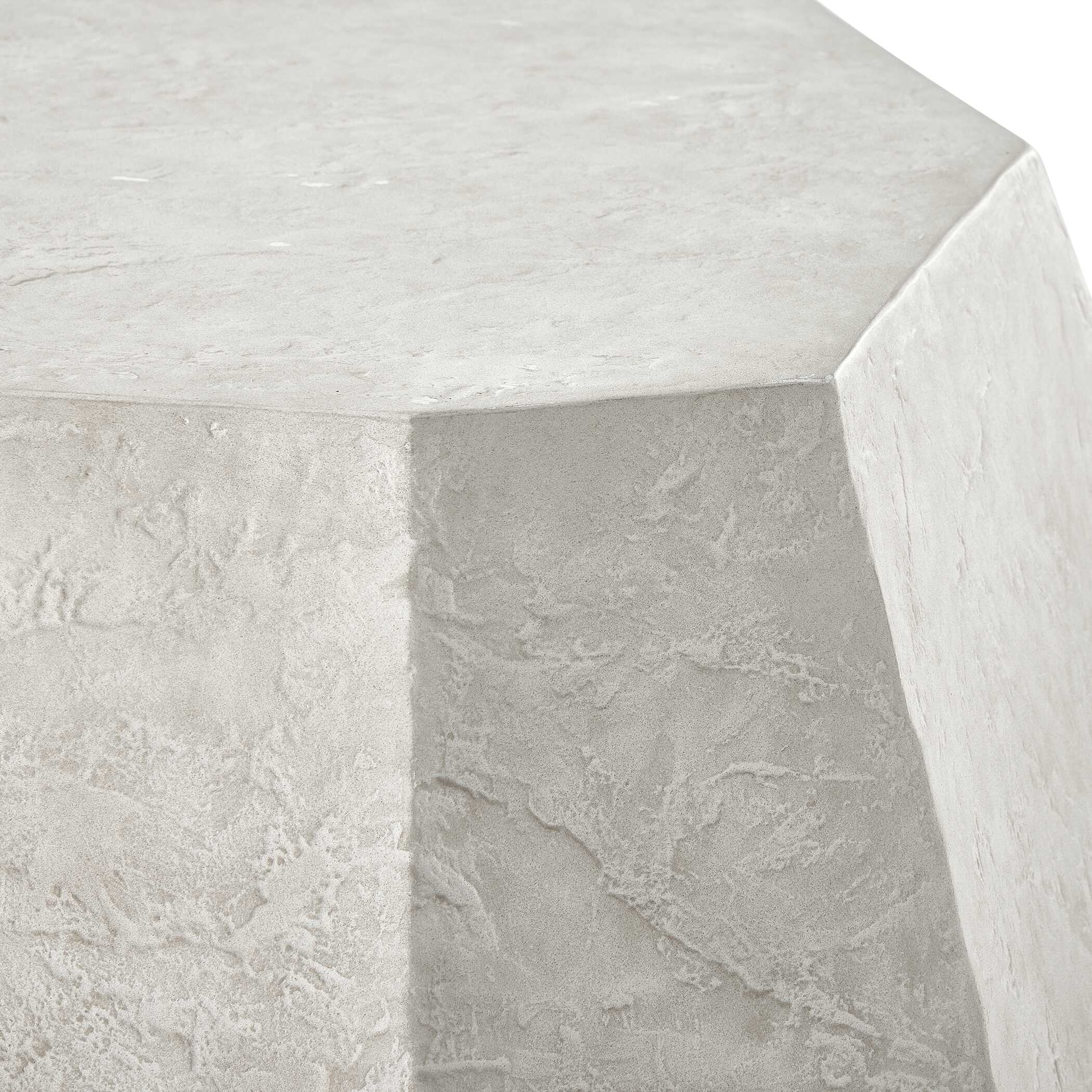 Parra Limestone Outdoor Coffee Table - Image 7