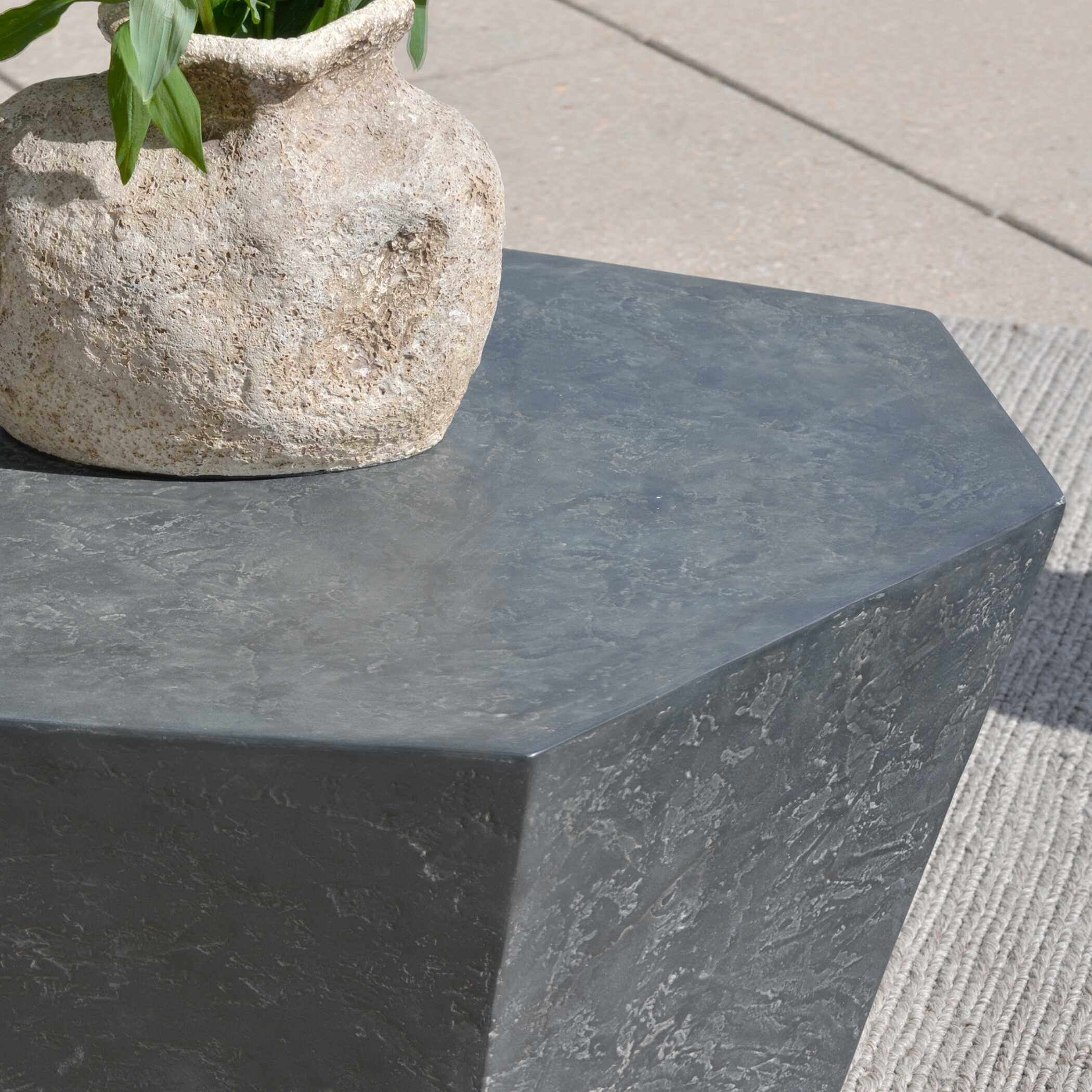 Parra Slate Outdoor Coffee Table - Image 7
