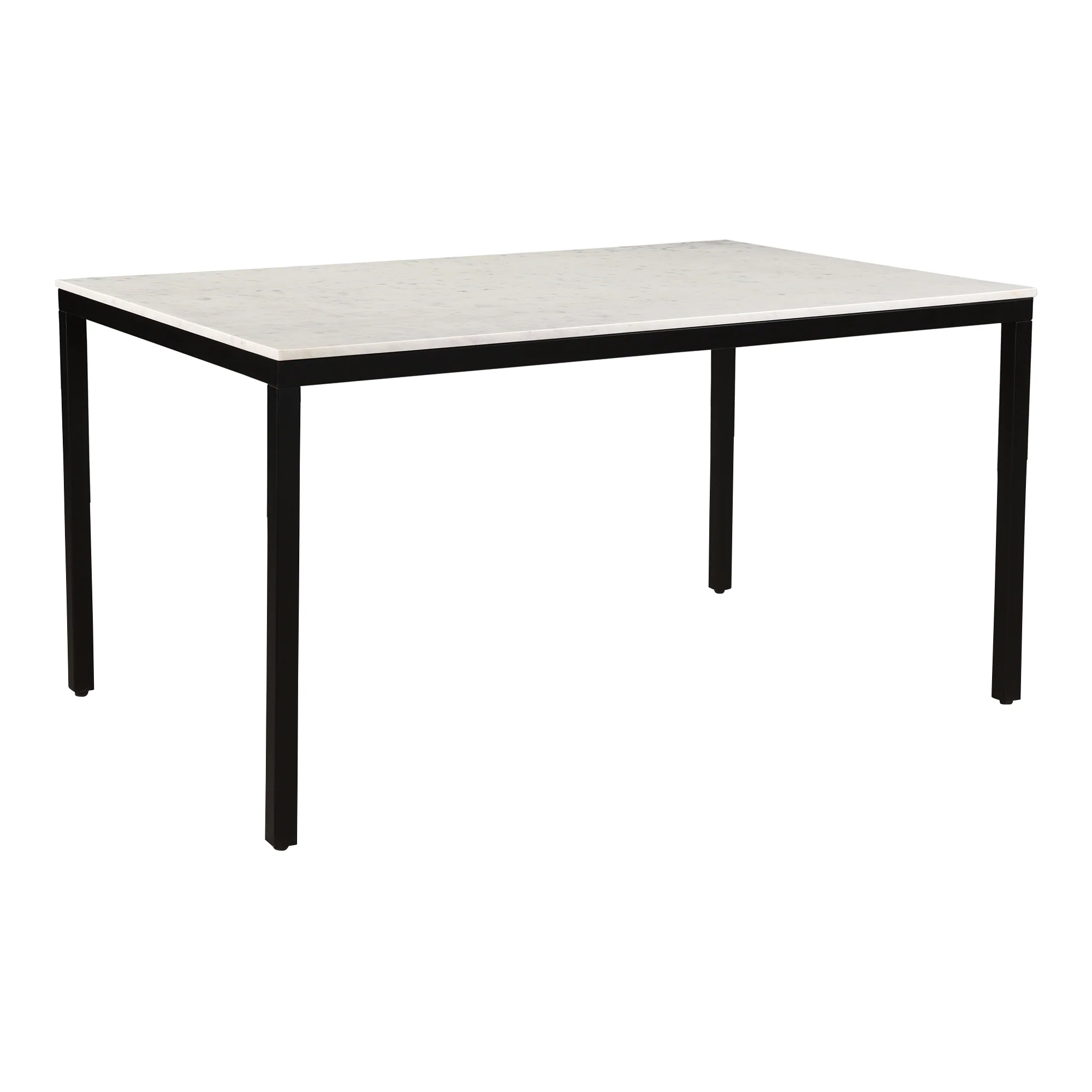 Parson Dining Table White Marble - Image 3