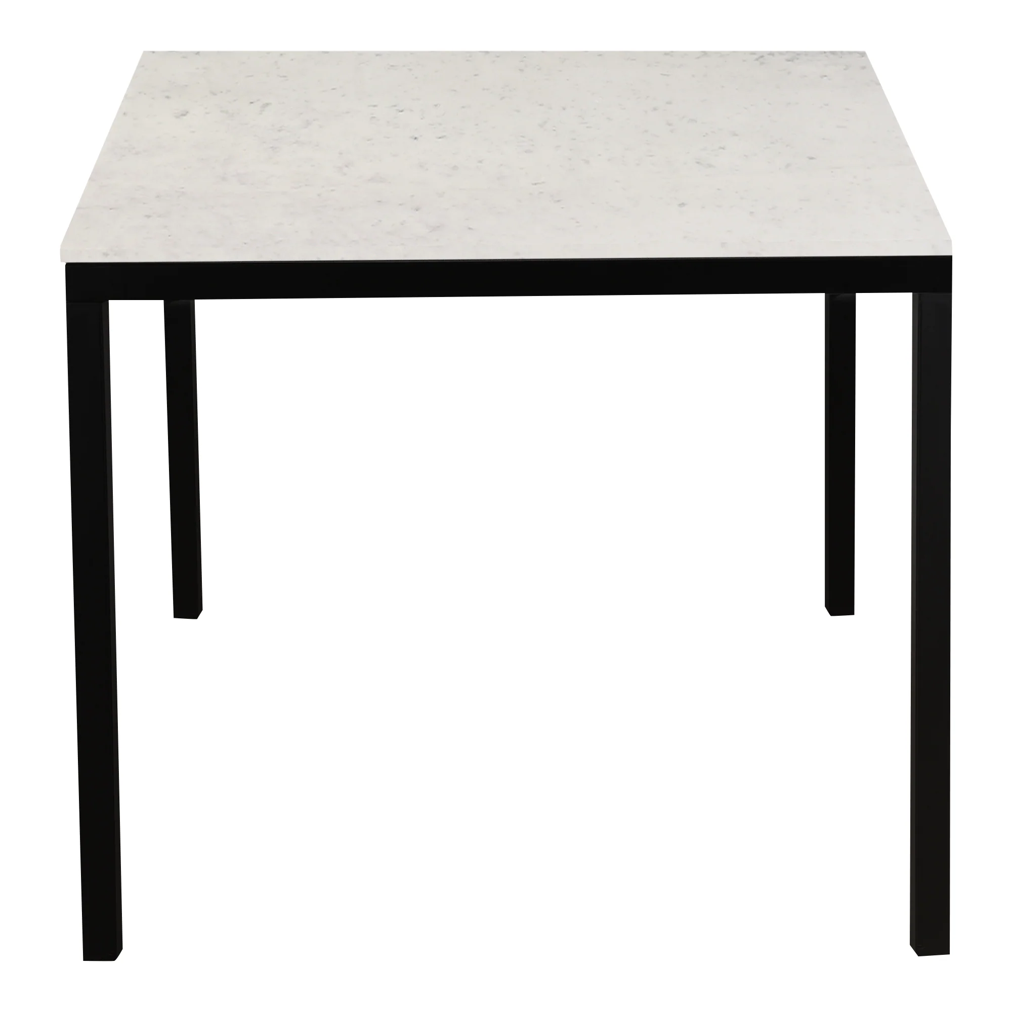 Parson Dining Table White Marble - Image 4