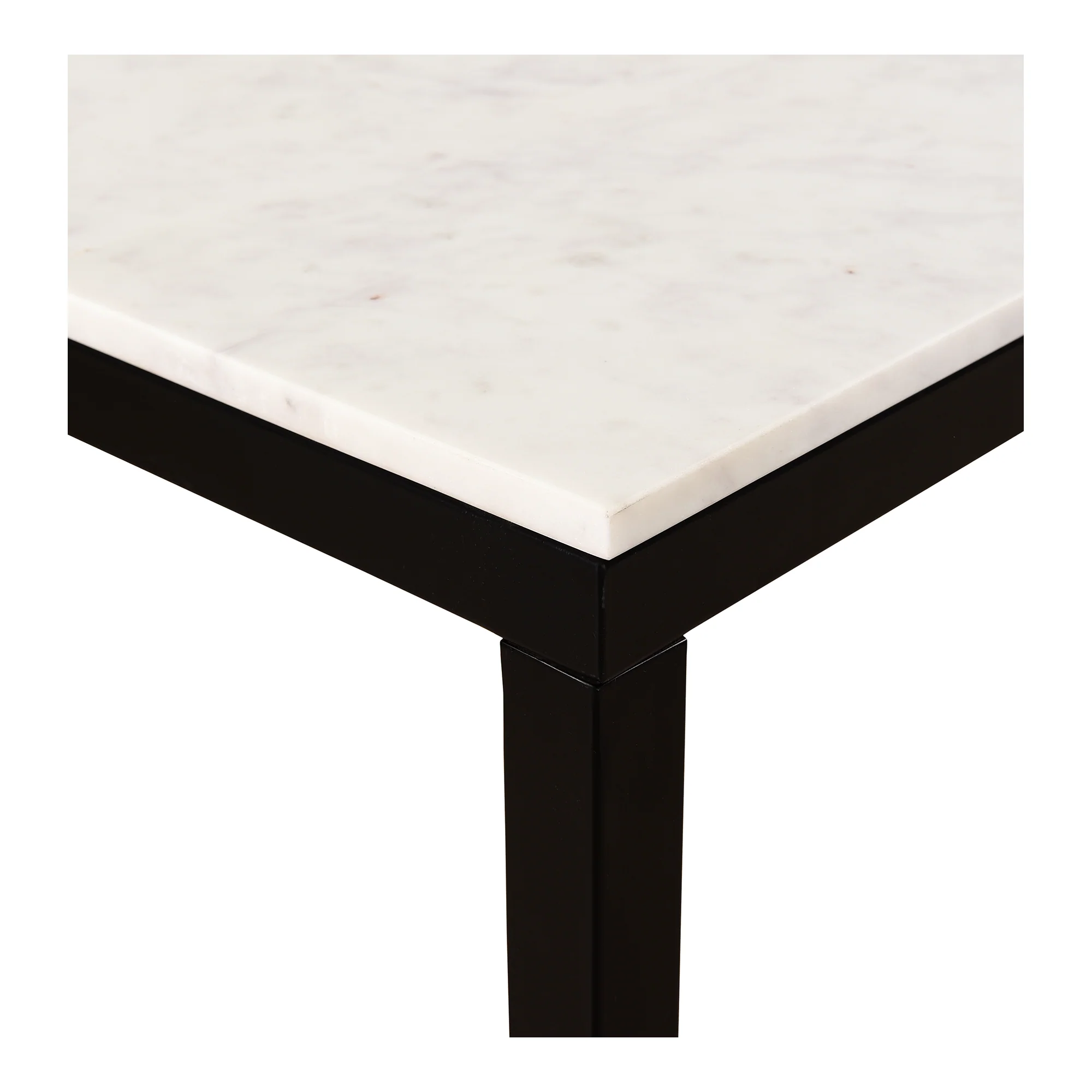 Parson Dining Table White Marble - Image 8