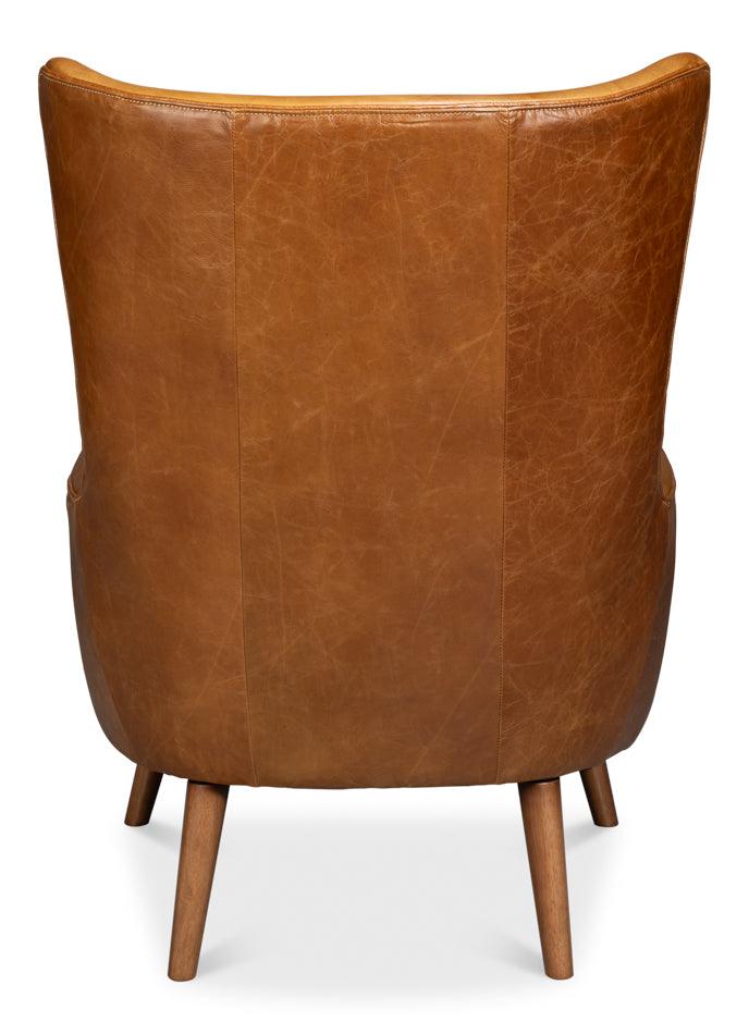 Patron Highback Leather Chair - Image 4