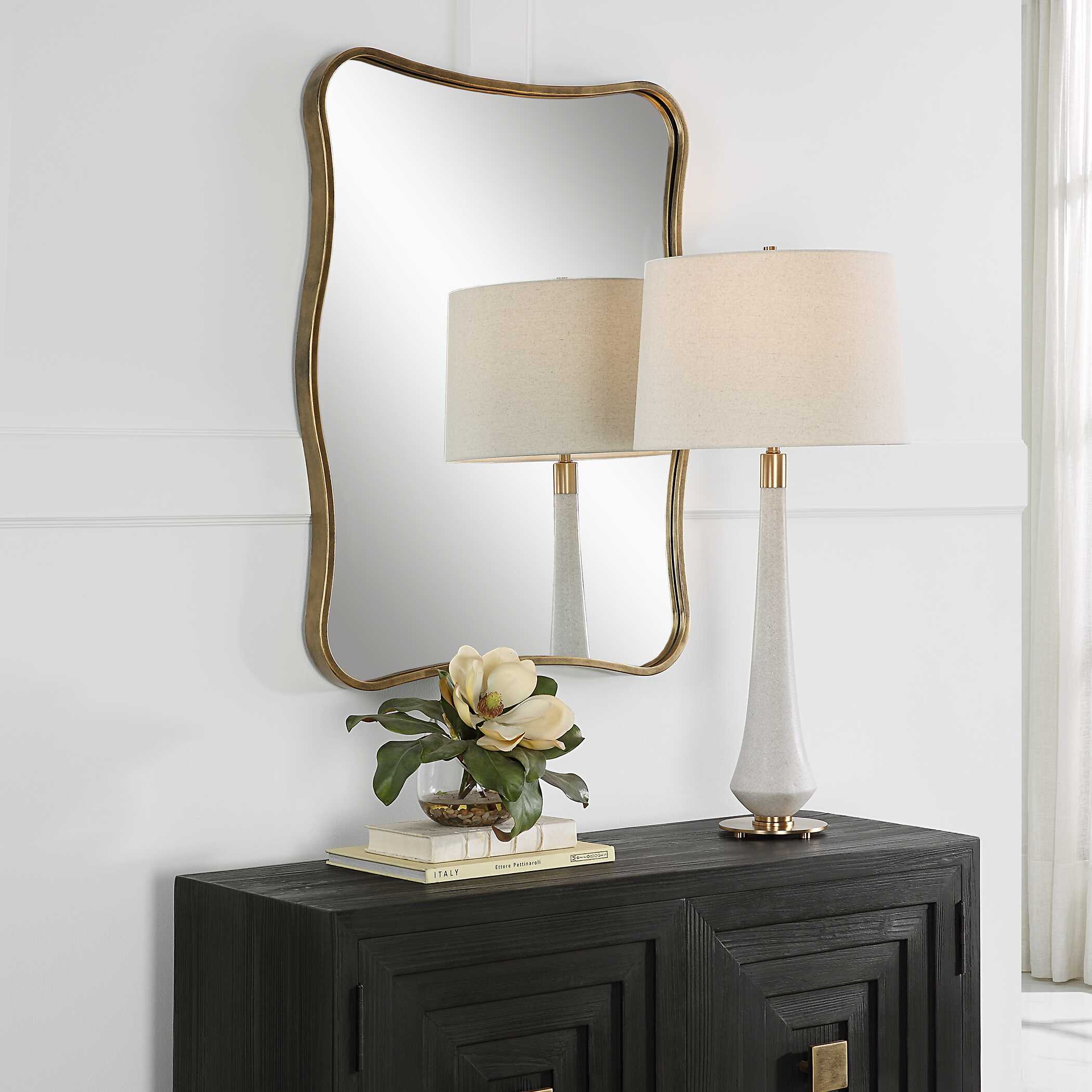 Pavia Curvy Vanity Mirror - Image 3