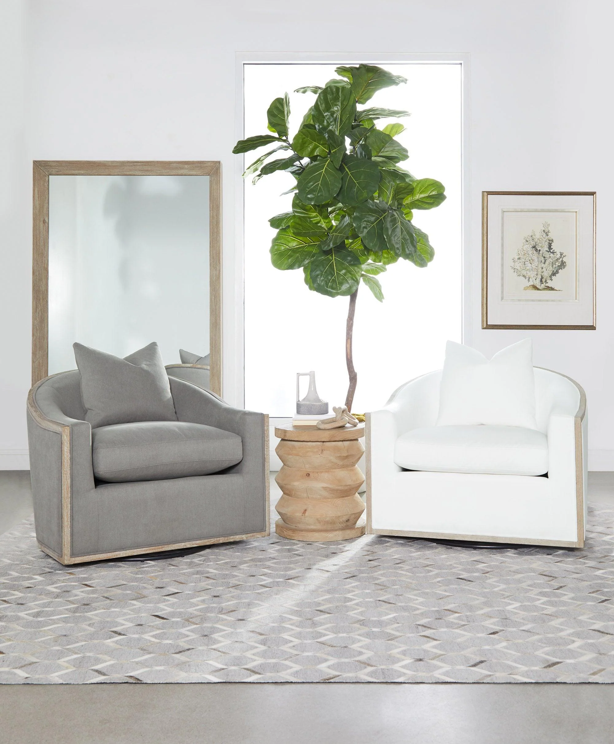 Paxton Swivel Club Chair - Image 6