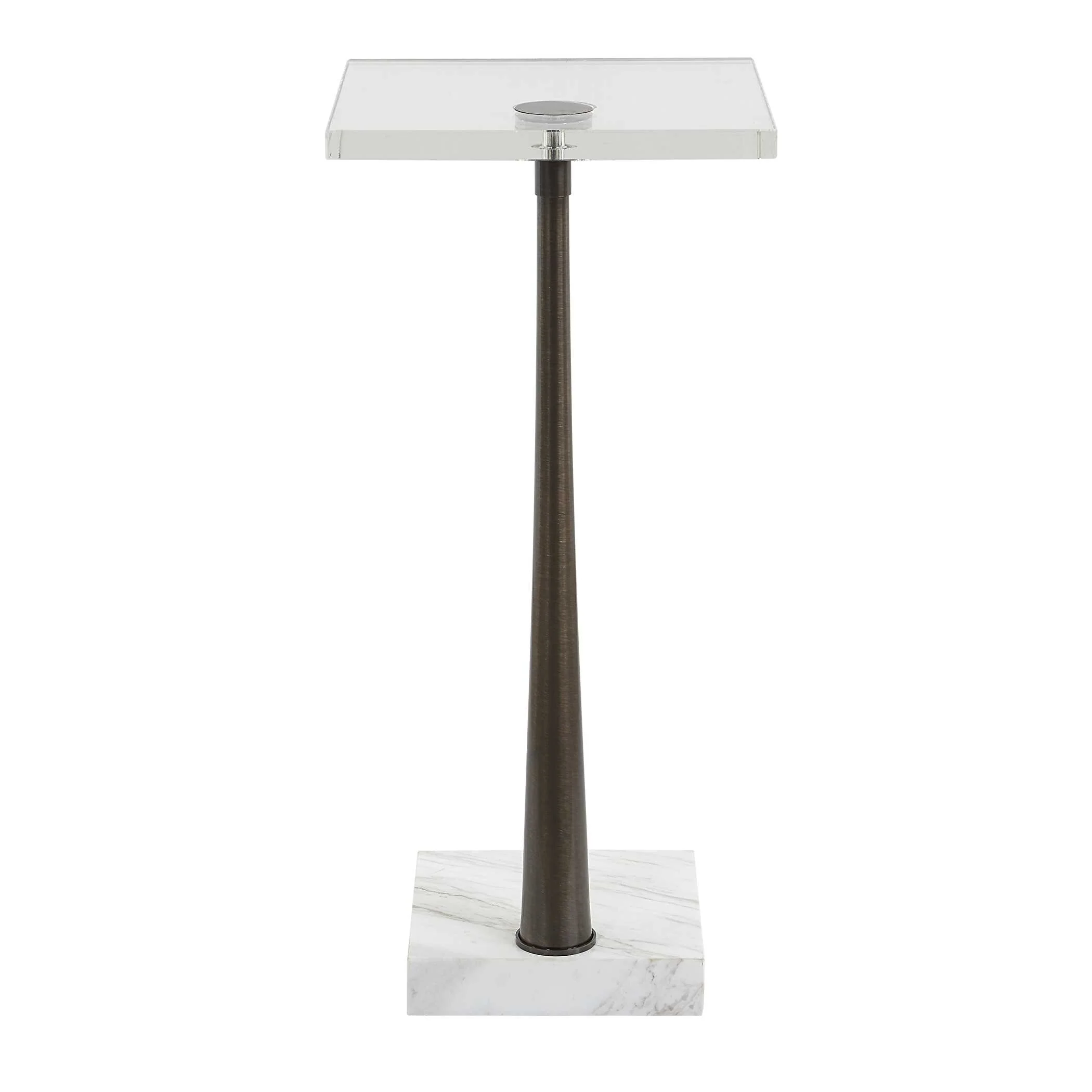Pelton Marble Glass Drink Table - Image 5