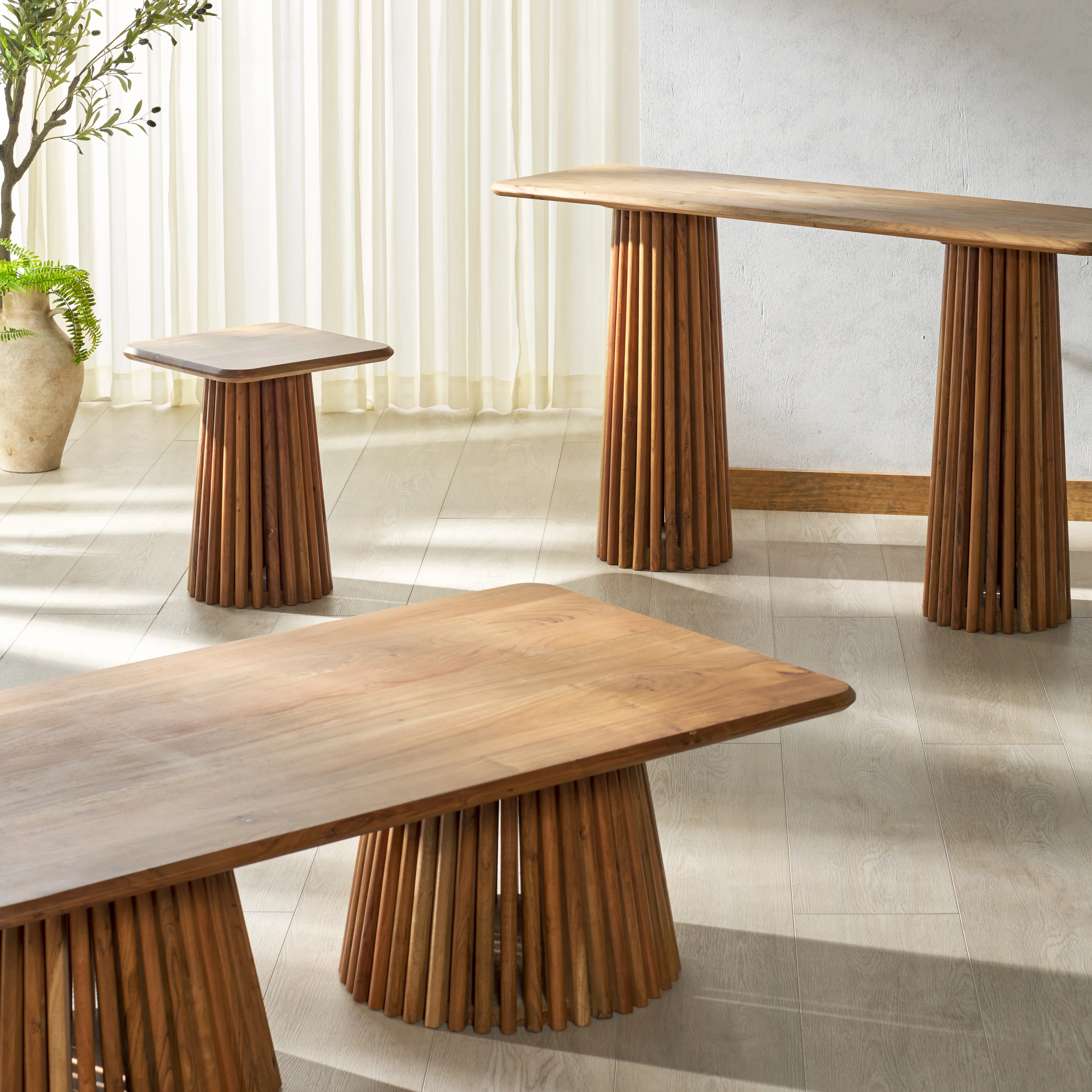 Penelope Wood Console Table - Image 19