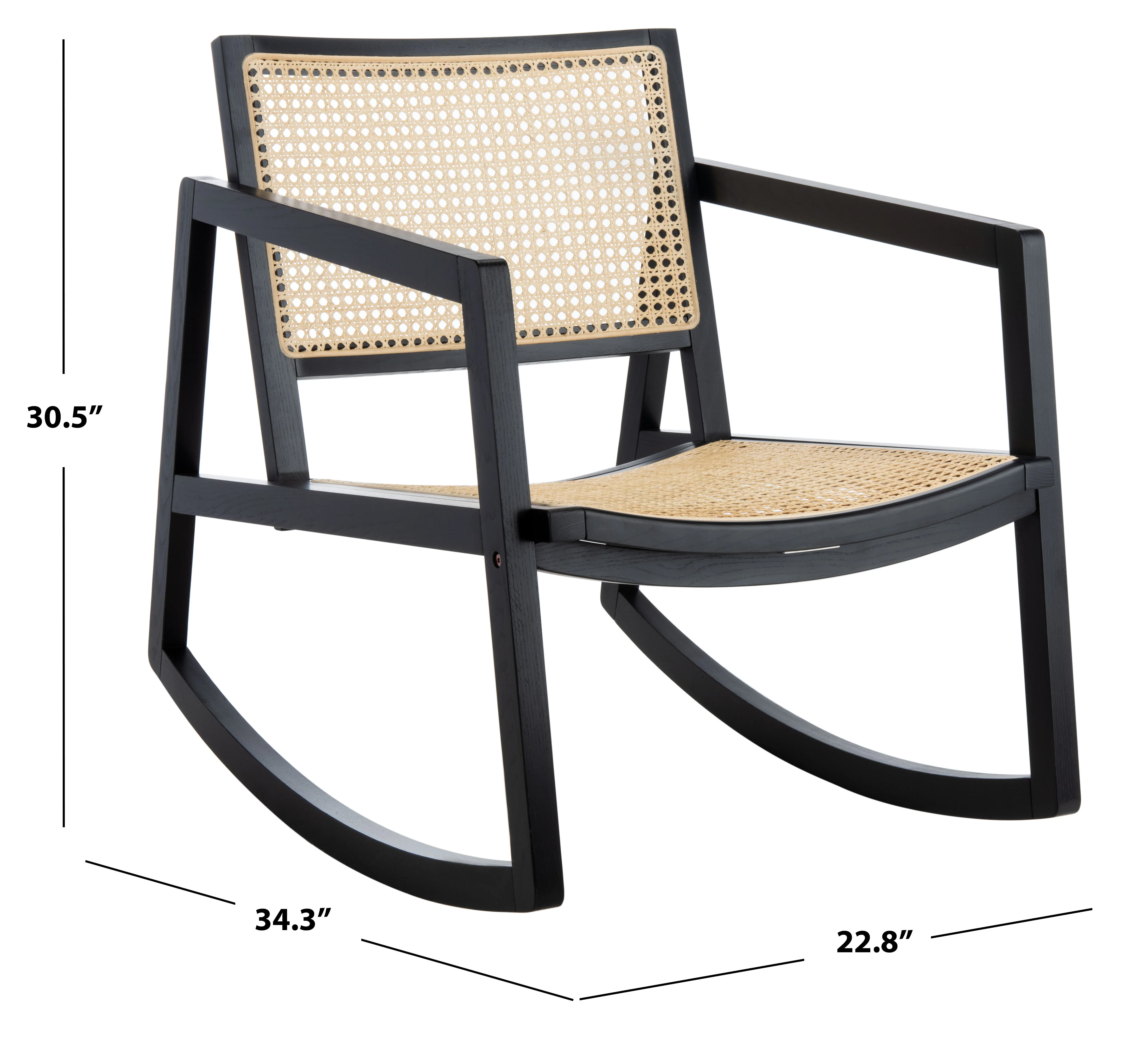 Perth Rattan Rocking Chair (Copy) - Image 7