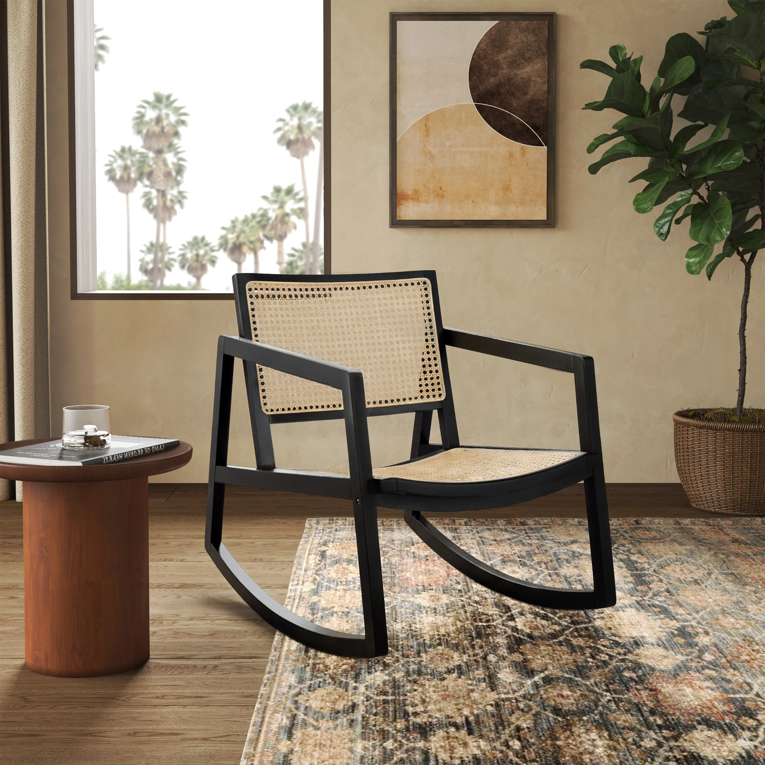 Perth Rattan Rocking Chair (Copy) - Image 8