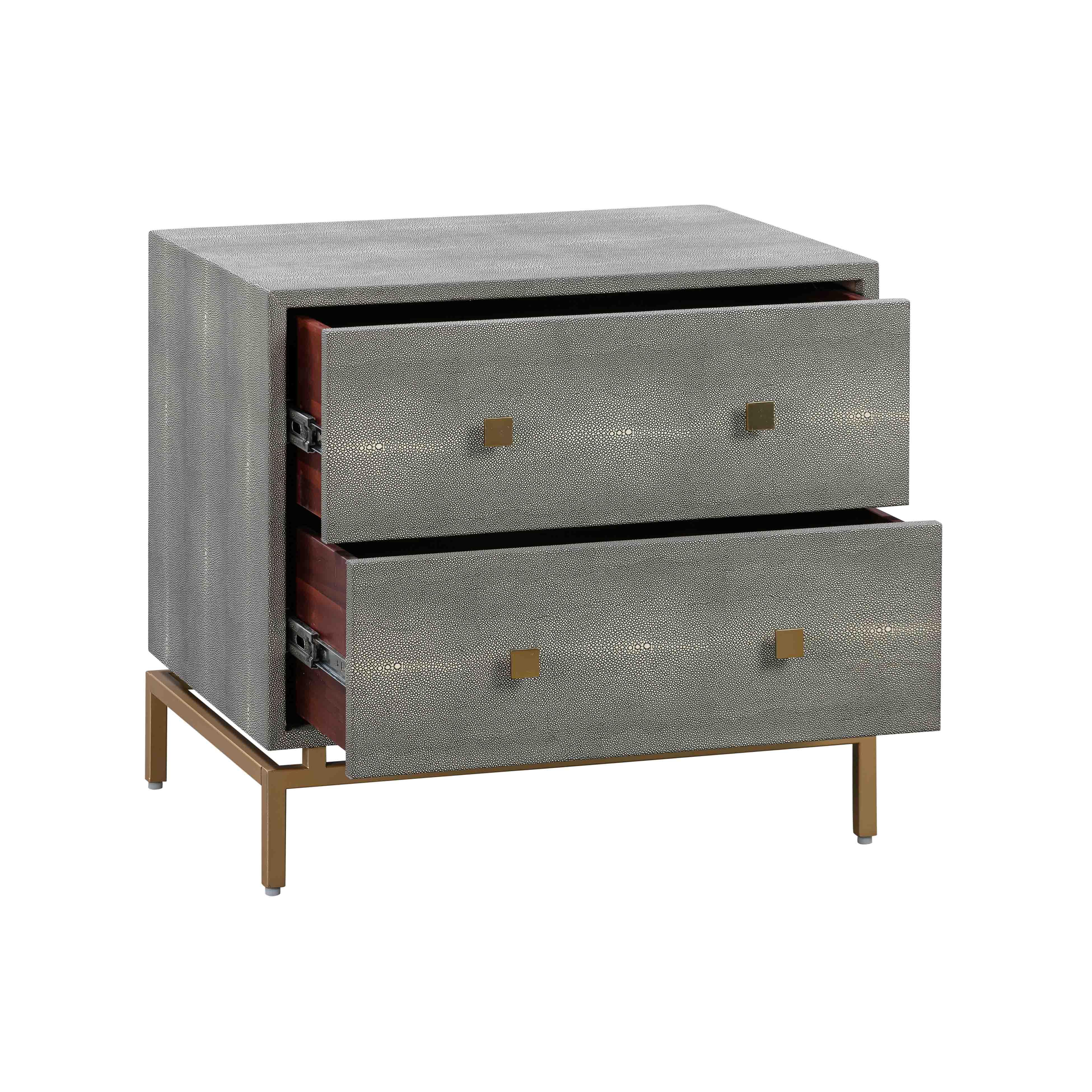 Pesce Shagreen Nightstand - Image 5