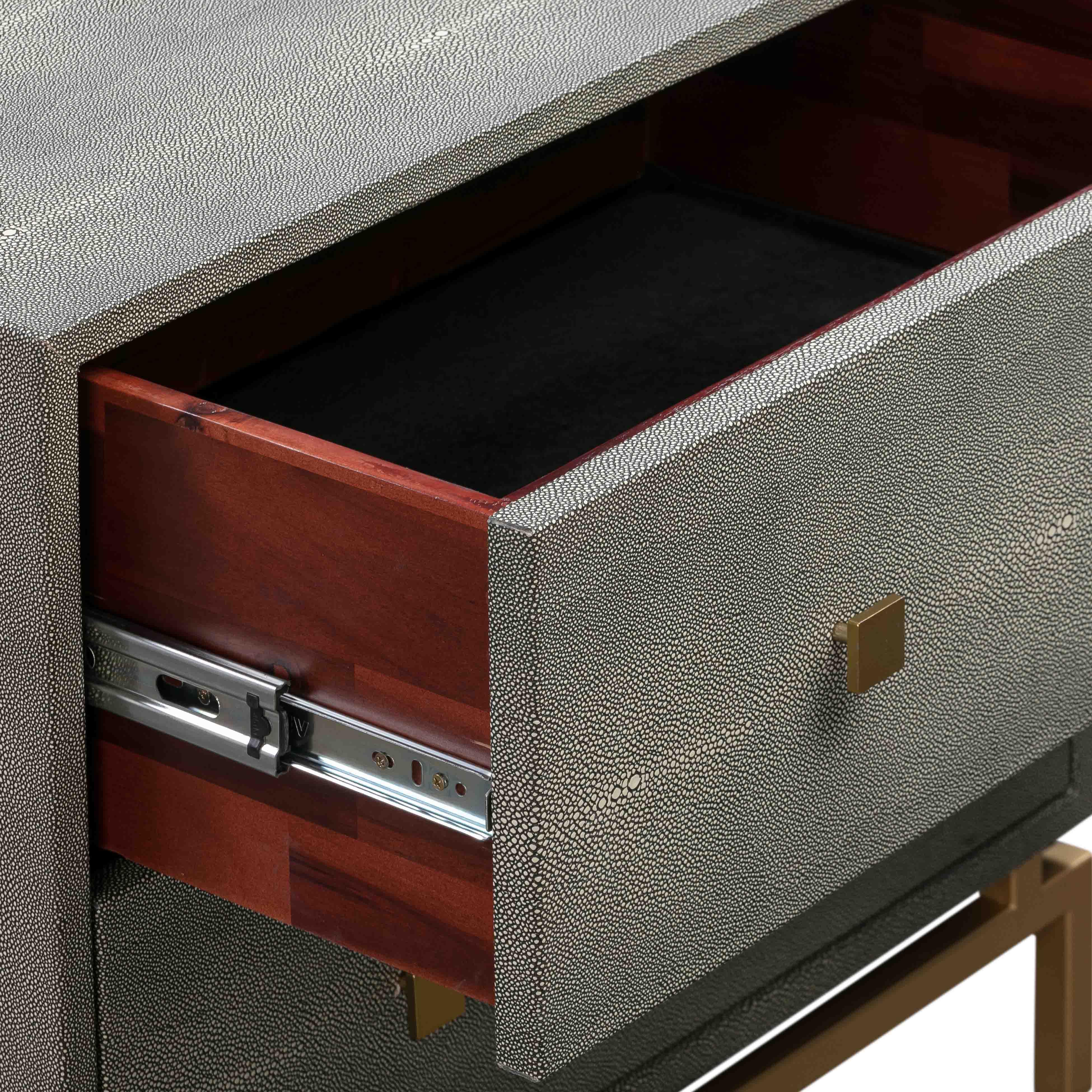 Pesce Shagreen Nightstand - Image 8