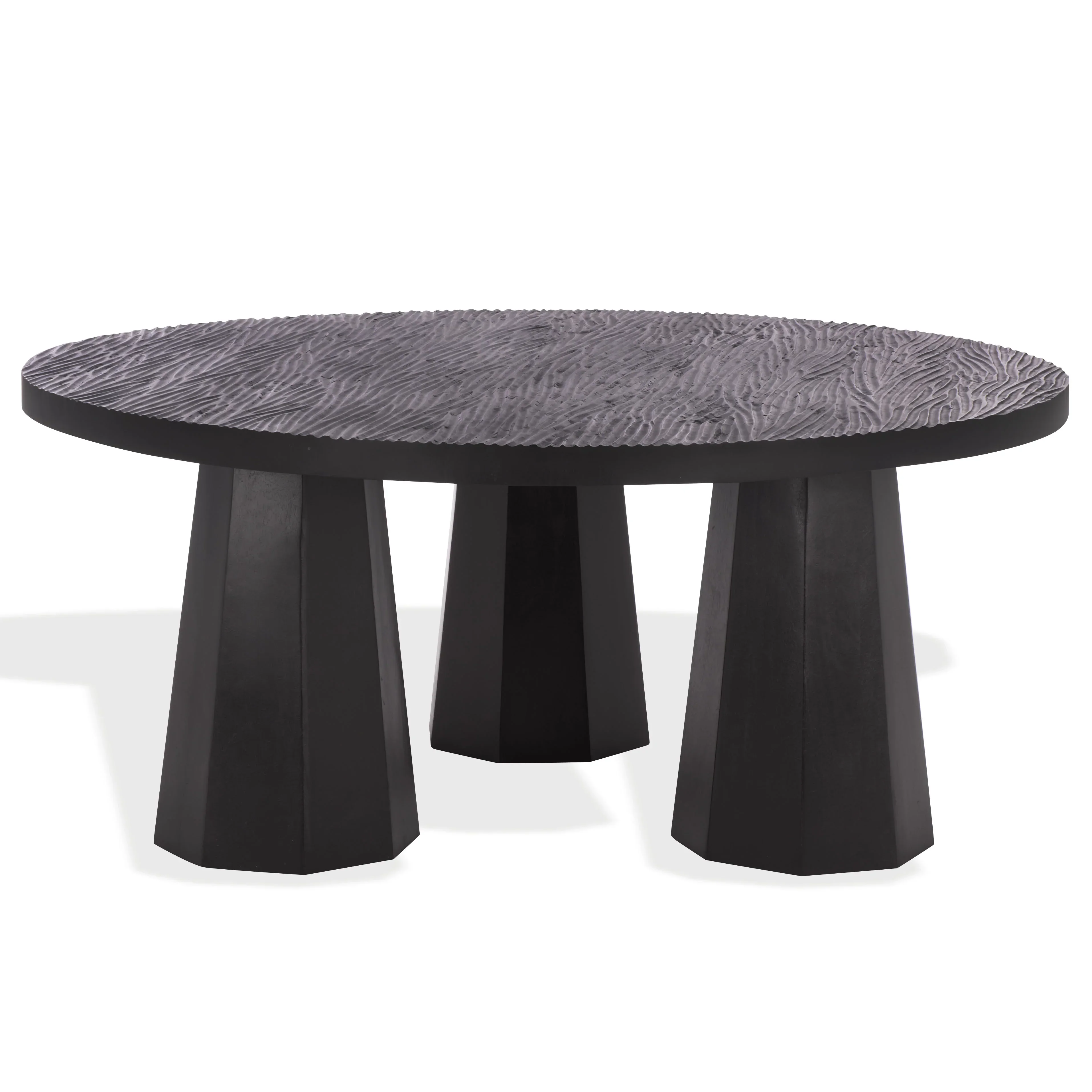 Petraclara Wood 3 Leg Coffee Table - Image 2