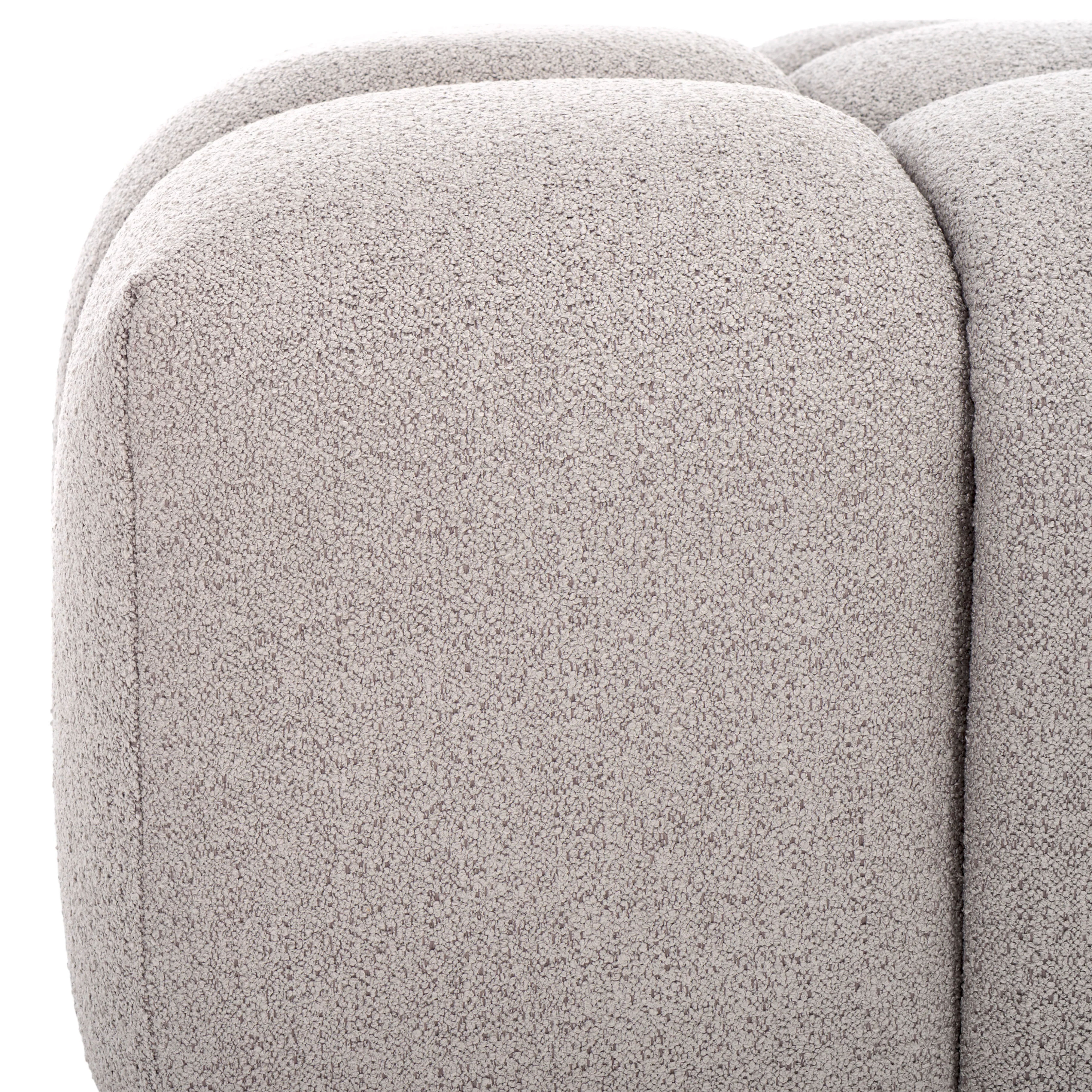 Petryna Boucle Tufted Cocktail Ottoman - Image 12