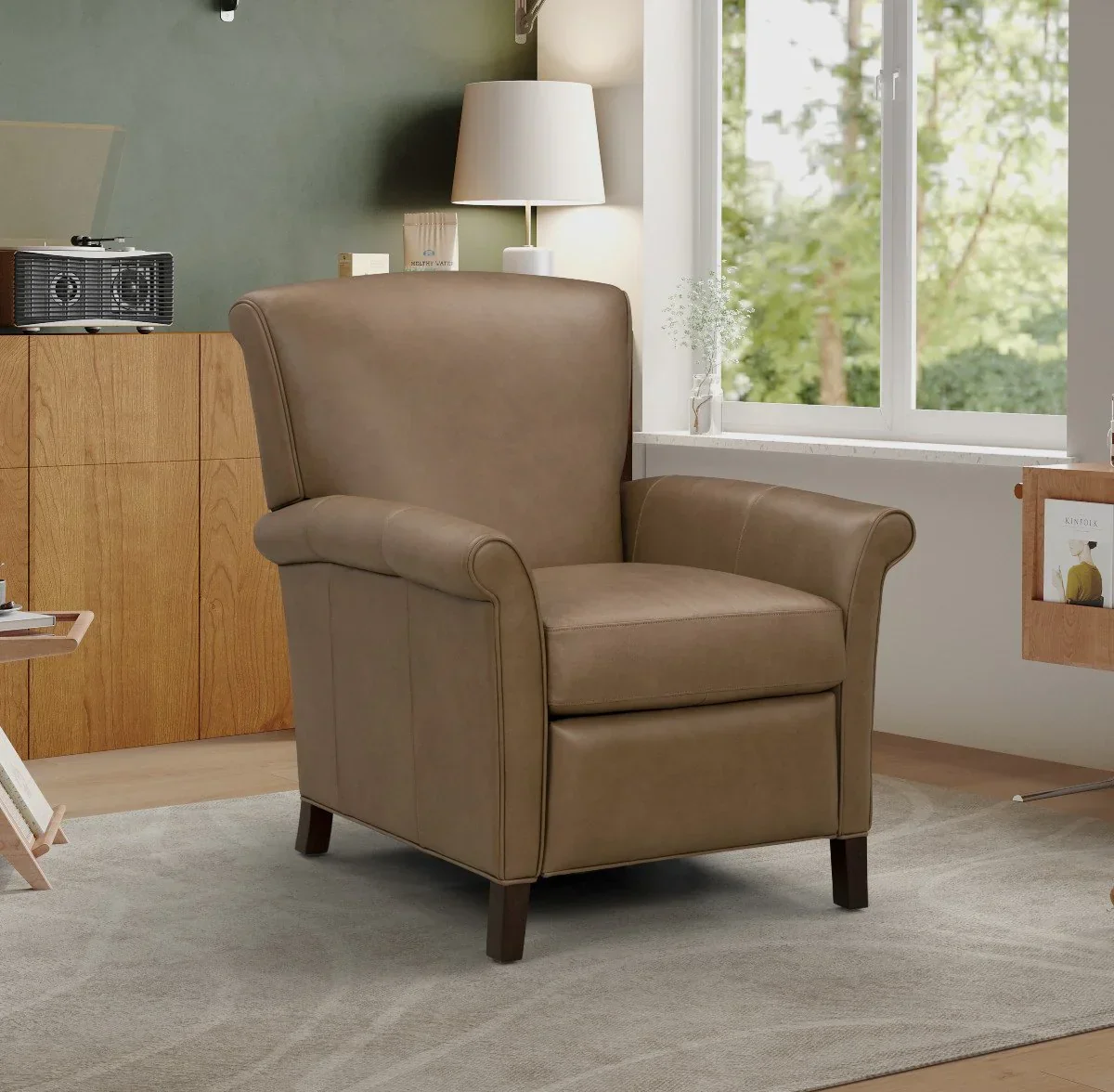Phoebe Push Thru The Arms Recliner - Image 7