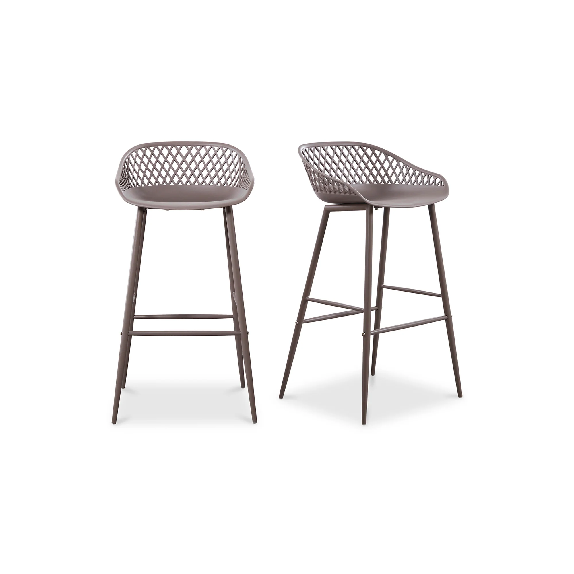 Piazza Outdoor Barstool Grey - Set Of Two - Image 3