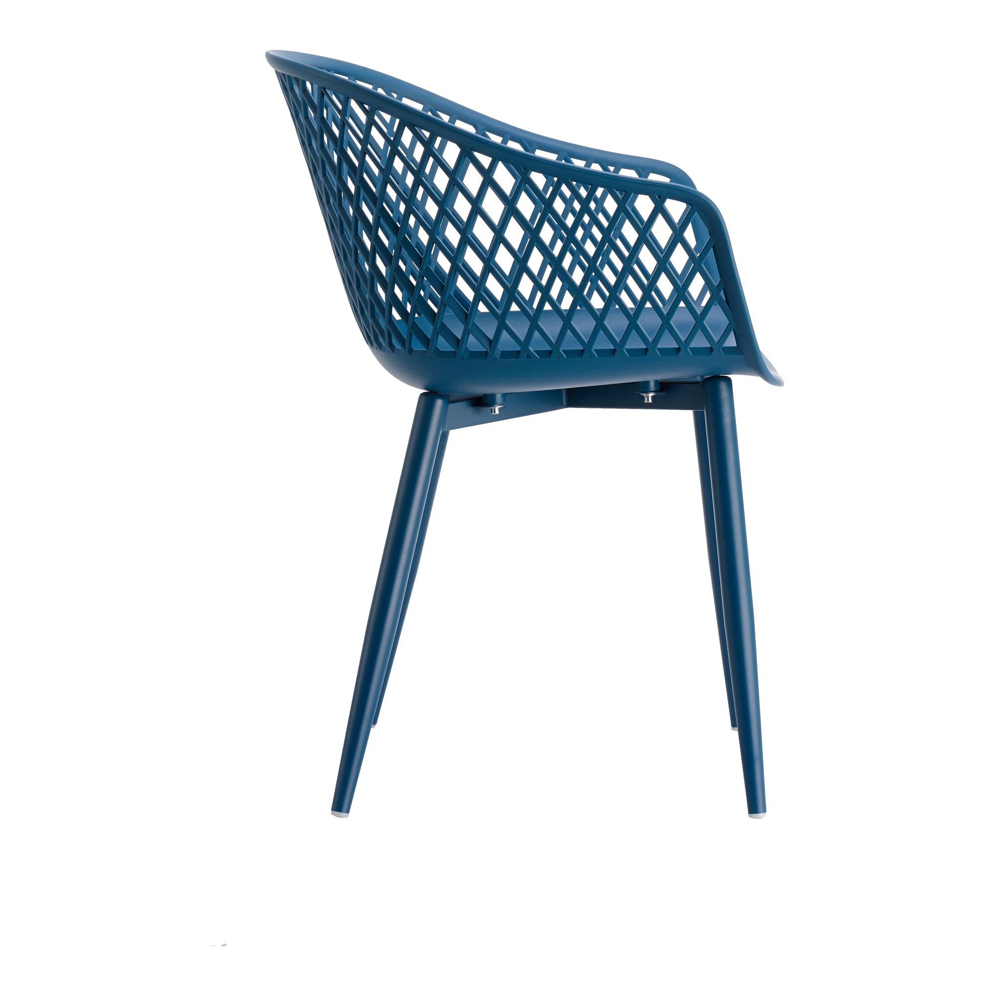 Piazza Outdoor Chair Blue - Set Of Two - Image 6