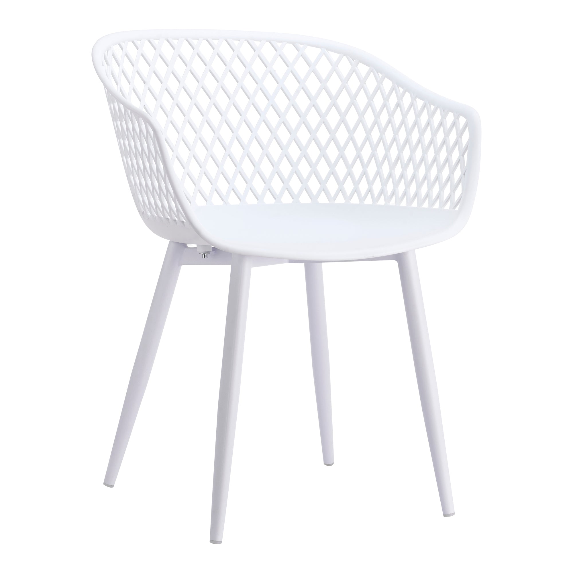 Piazza Outdoor Chair White - Set Of Two - Image 3