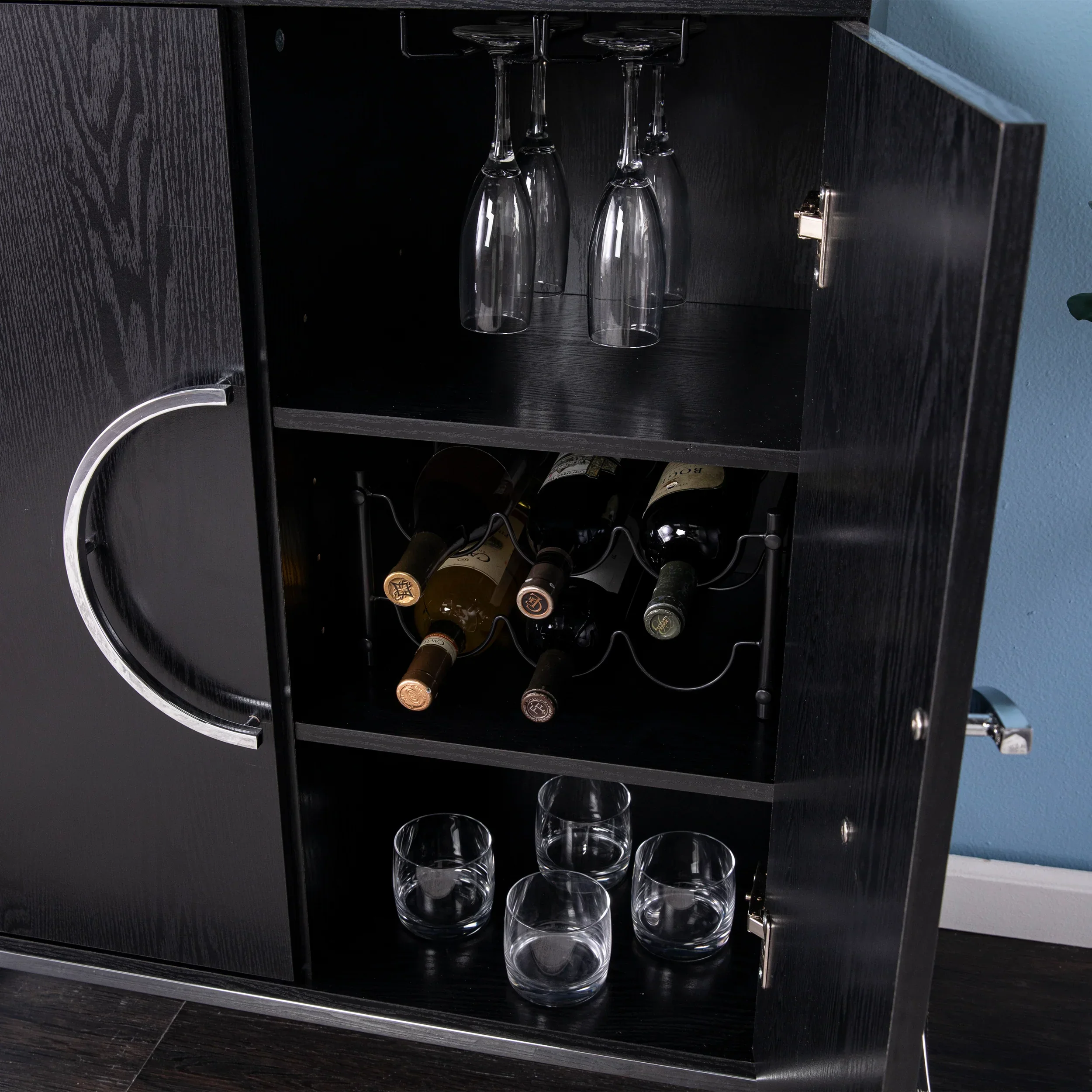Pierton Double-Door Bar Cabinet - Image 6
