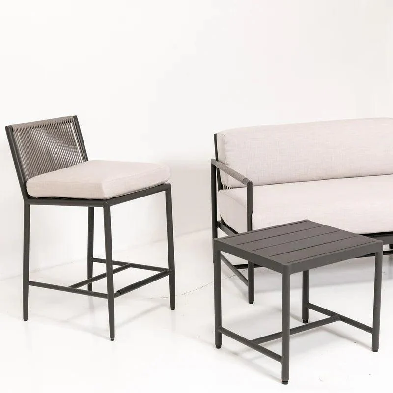 Pietra Barstool in Echo Ash, No Welt - Image 2