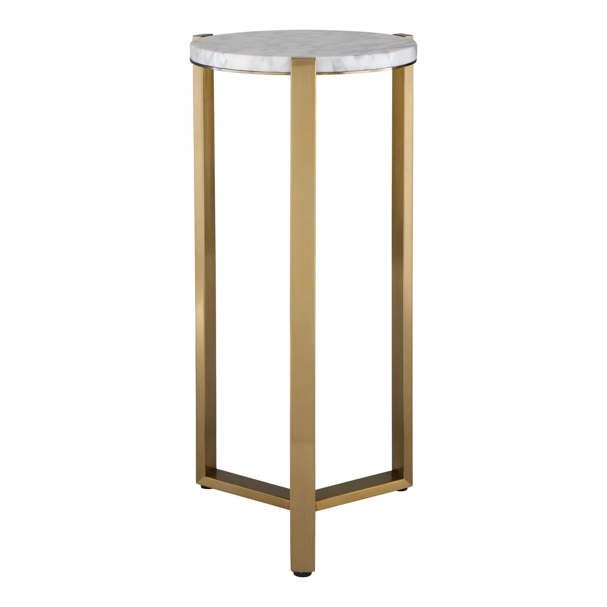 Pietra Carrara Marble Drink Table - Image 3