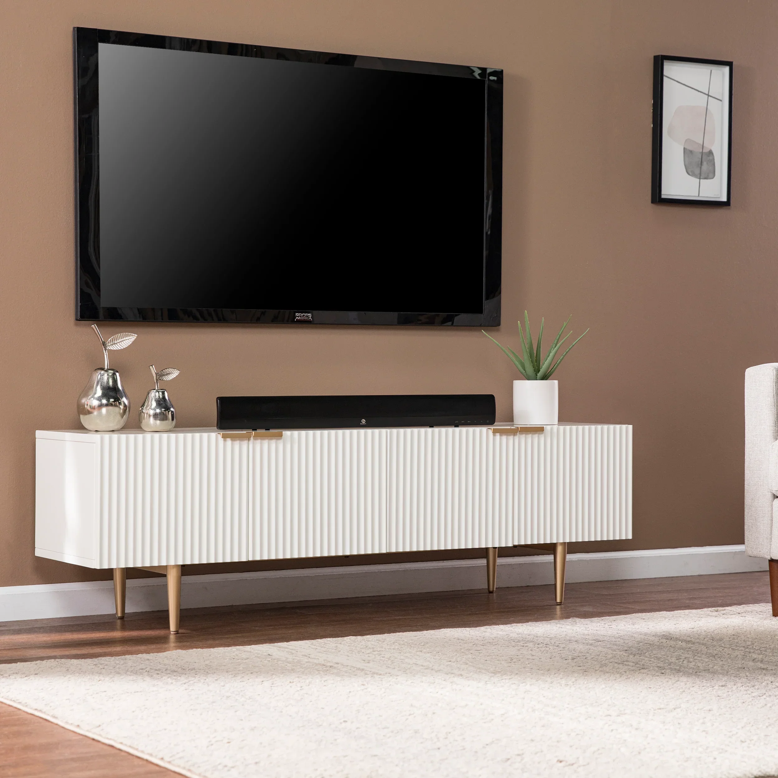 Pilston 4-Door Media Console - Image 2