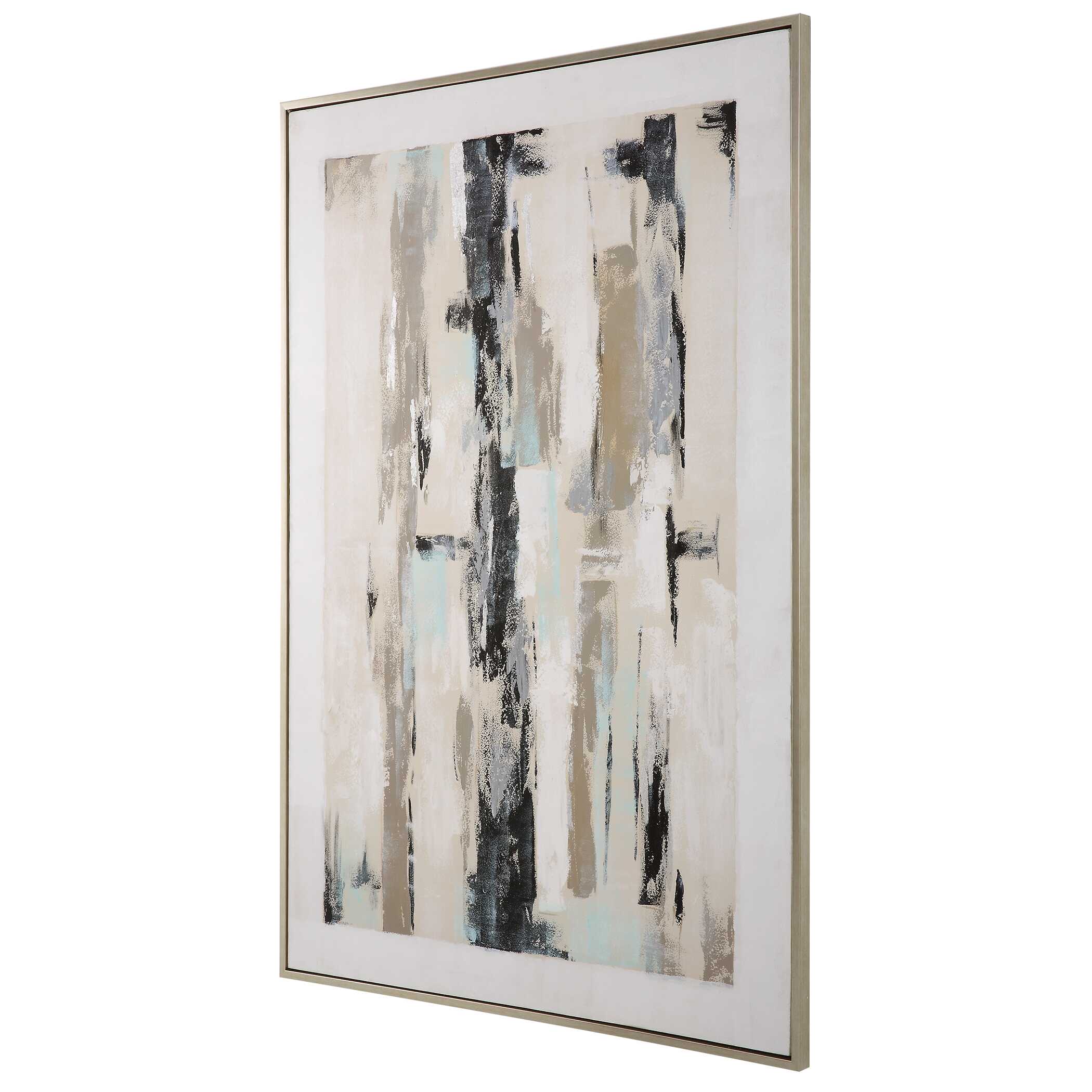 Placidity Hand Painted Abstract Art - Image 4
