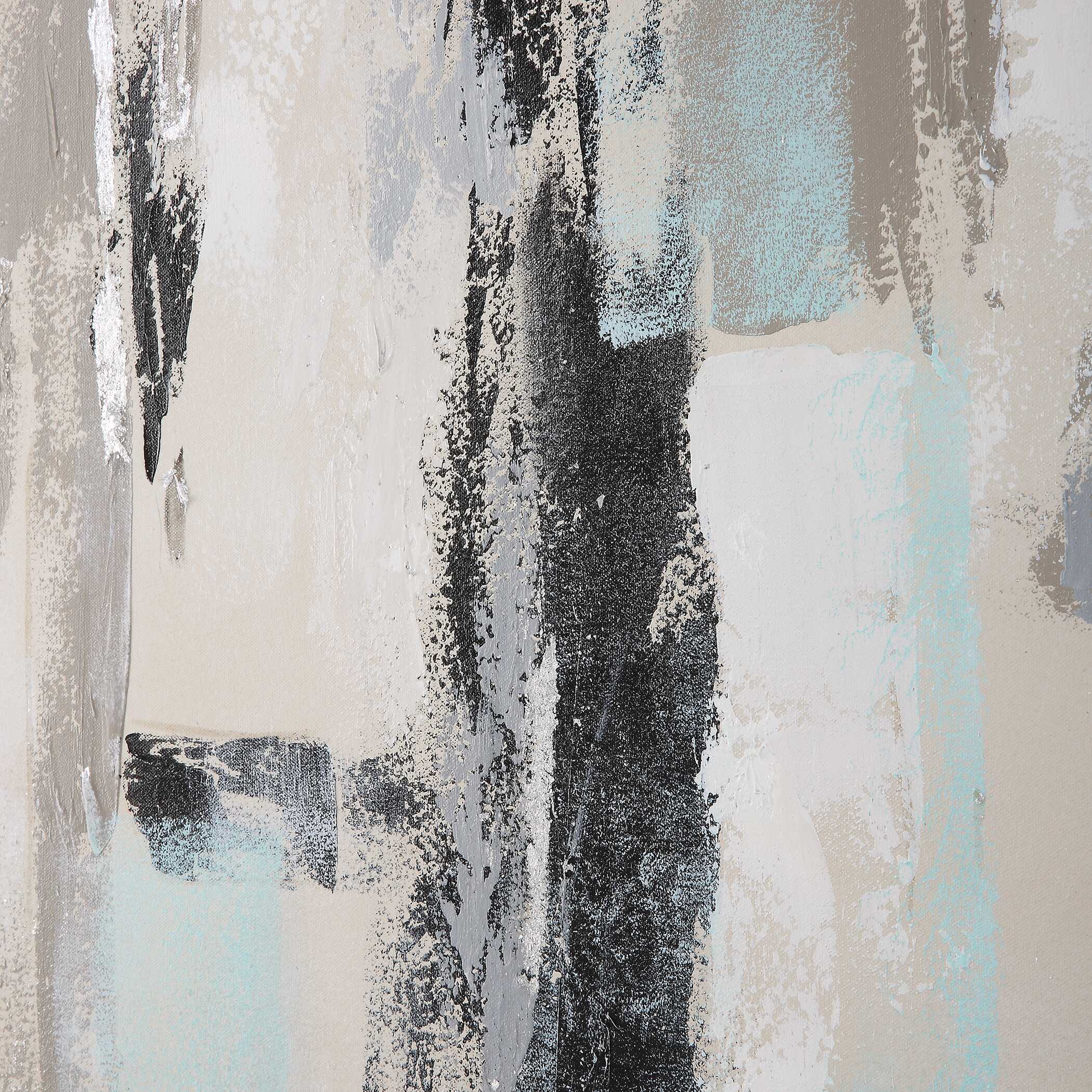 Placidity Hand Painted Abstract Art - Image 5