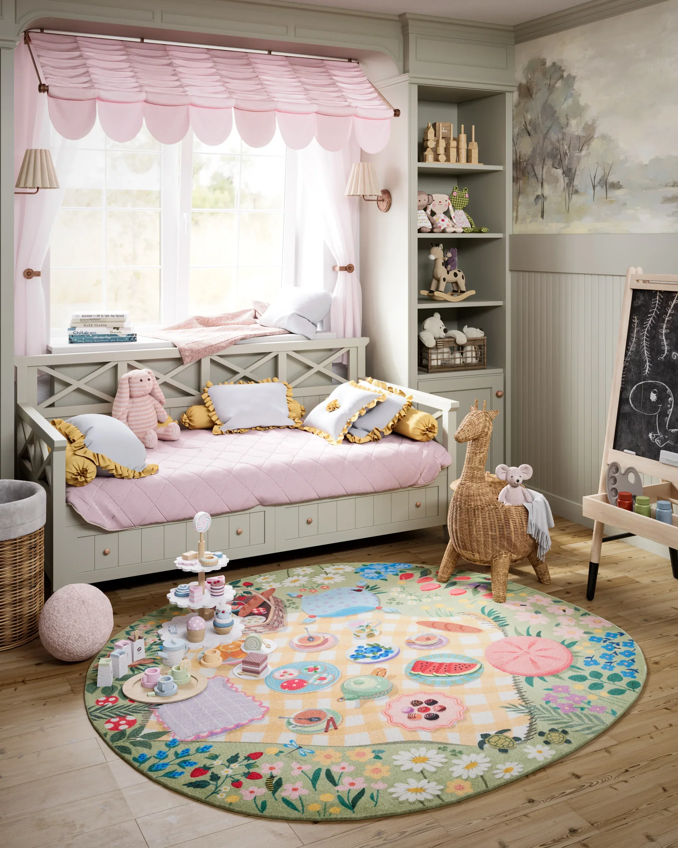 Playground Tea Party Rug - Image 11