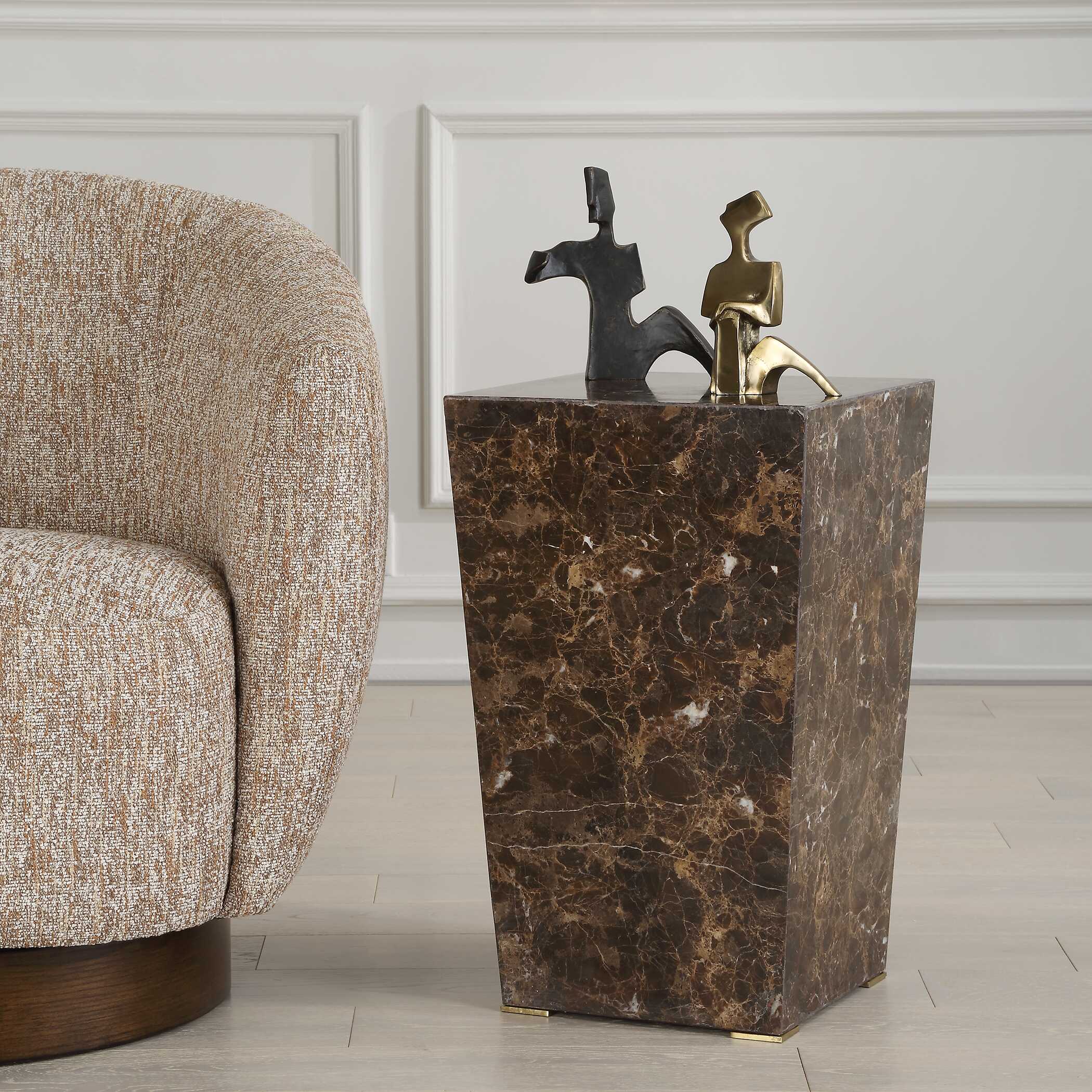 Poe Marble Accent Table - Image 2