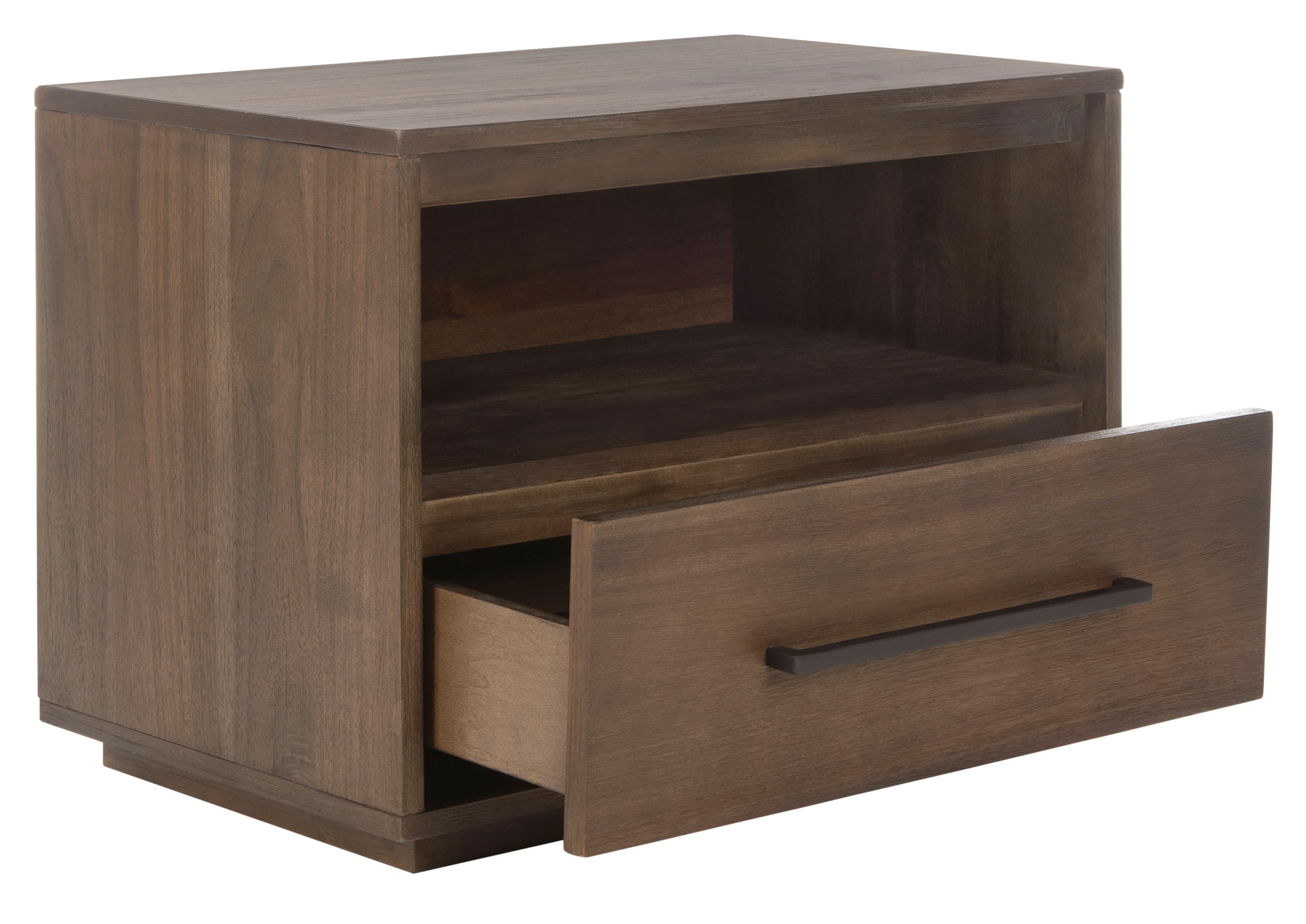 Poesy 1 Drawer Nightstand/ Dark Chocolate - Image 3
