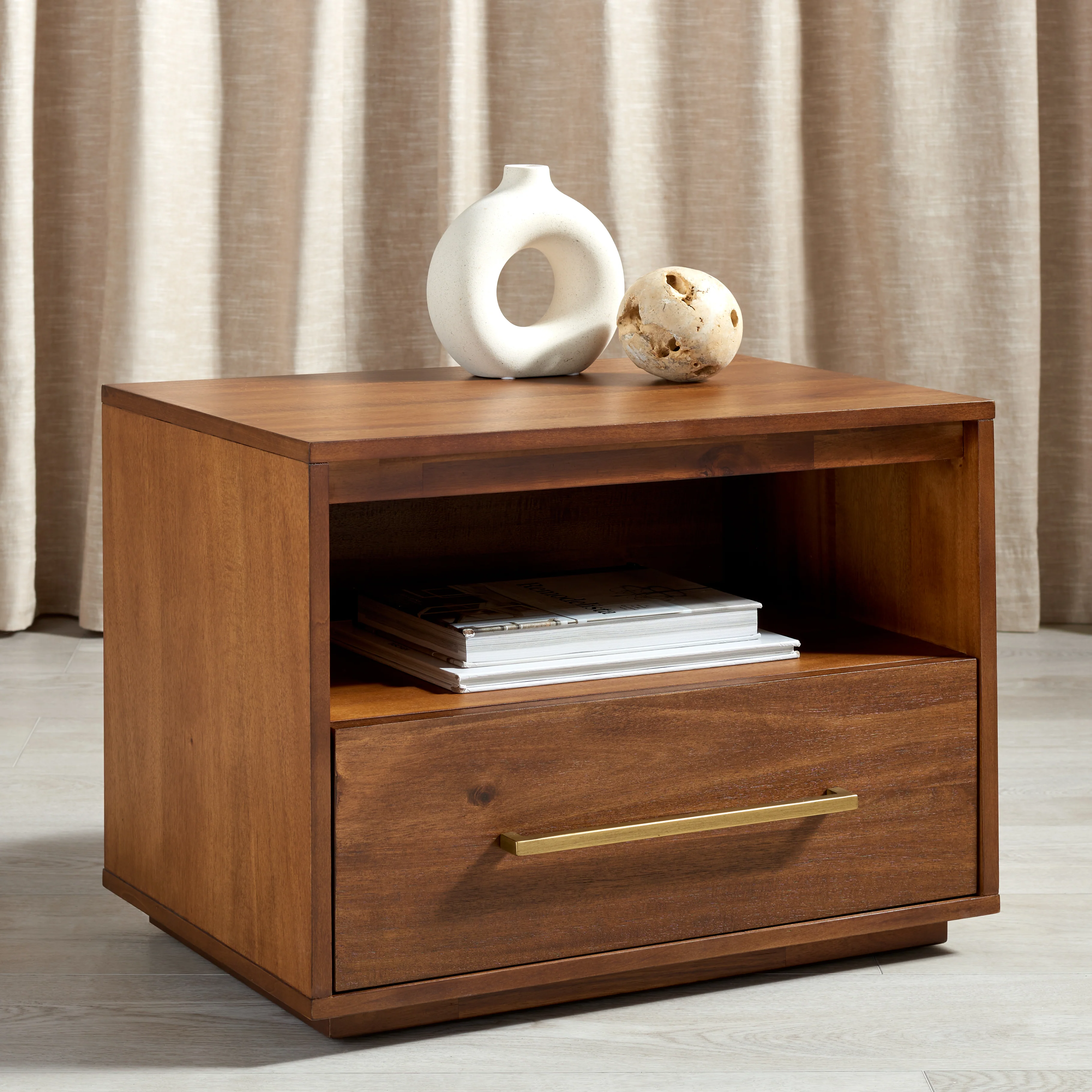 Poesy 1 Drawer Nightstand - Image 18