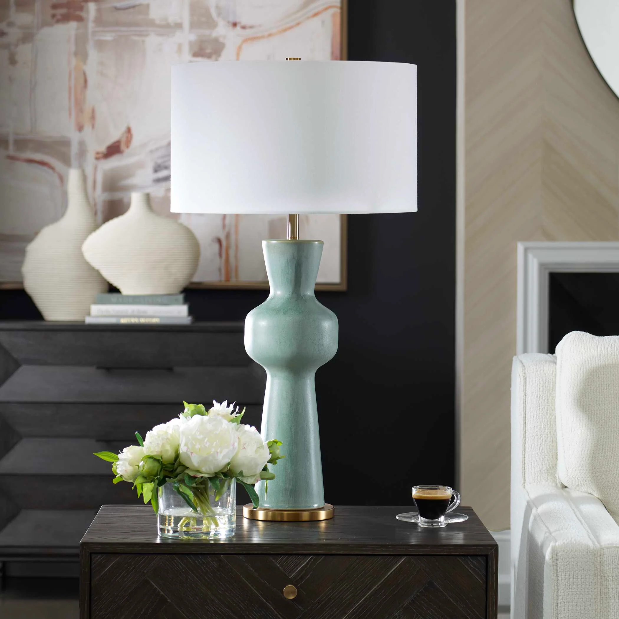 Pollard Slate Green Table Lamp - Image 3
