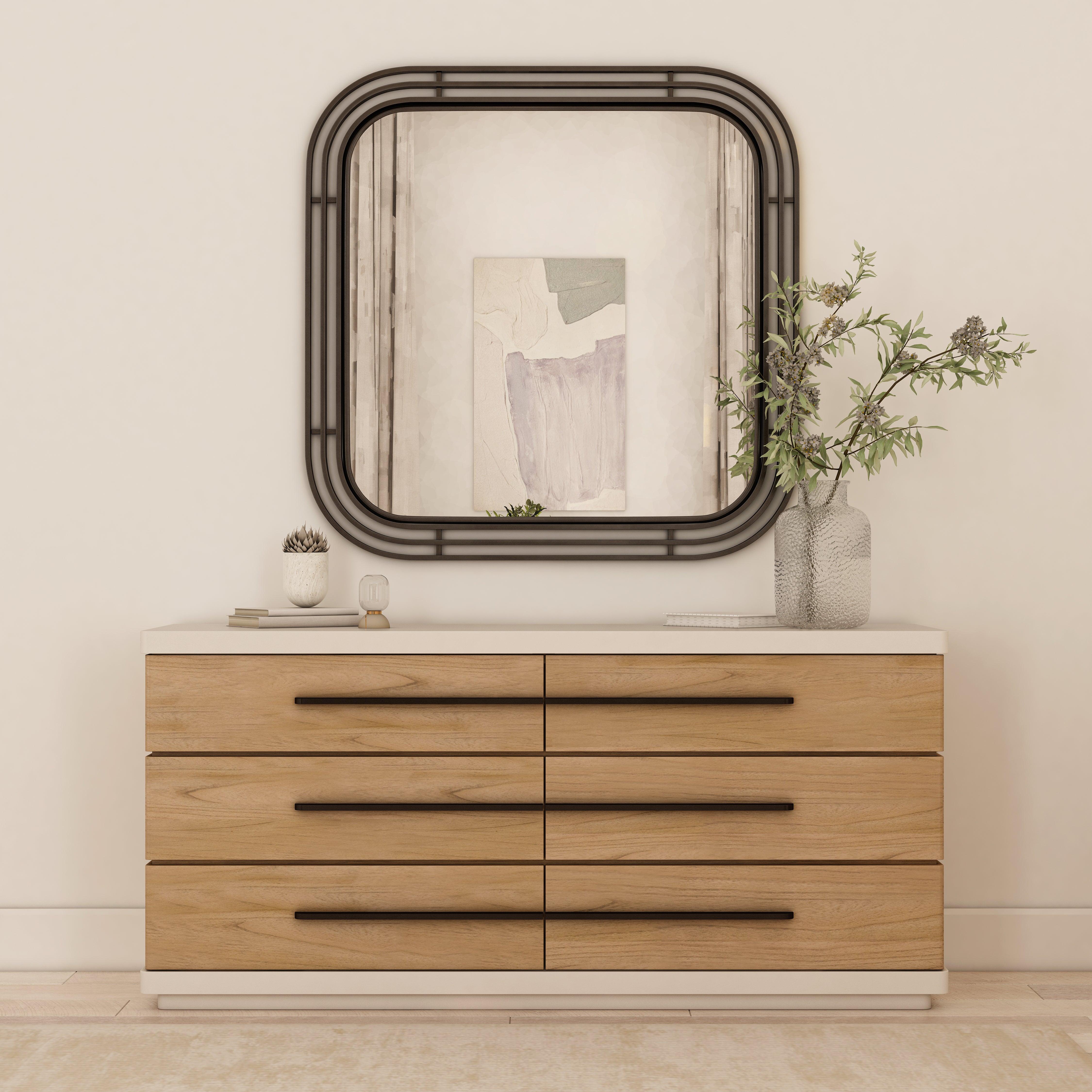 Portico Square Mirror - Image 4