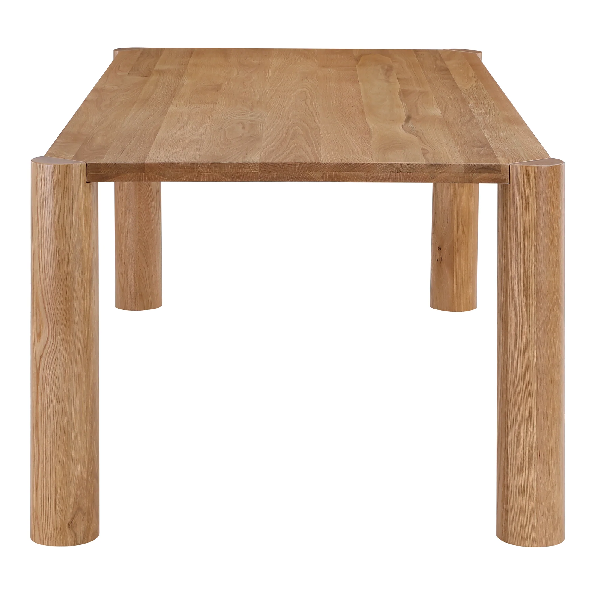 Post Dining Table Oak Natural - Image 4