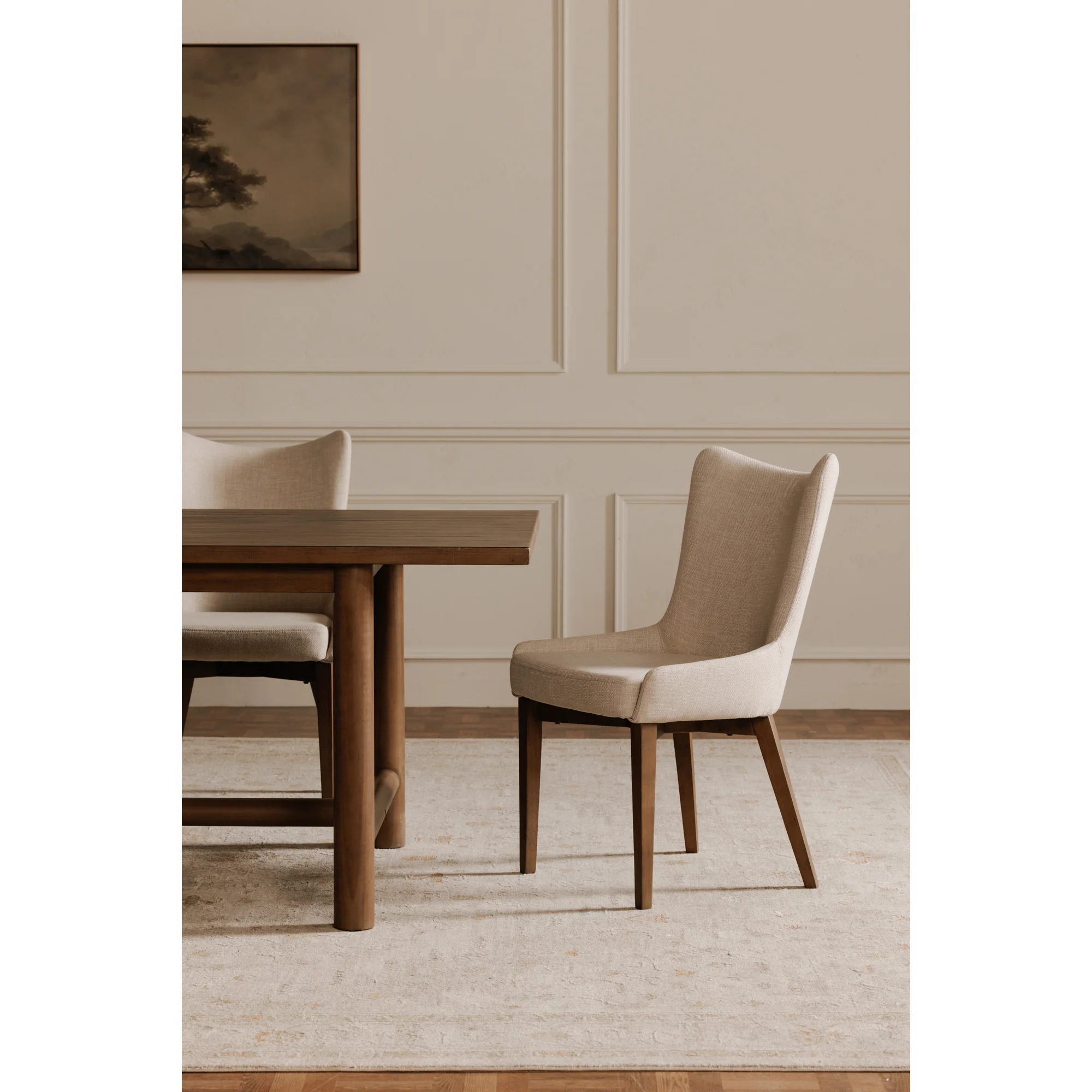 Potter Dining Chair Heather Beige - Set of 2 - Image 2