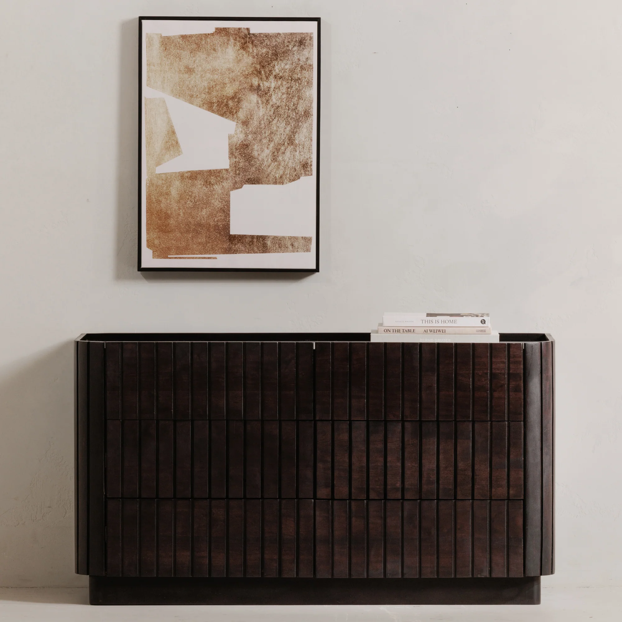 Povera 6 Drawer Dresser Black - Image 2