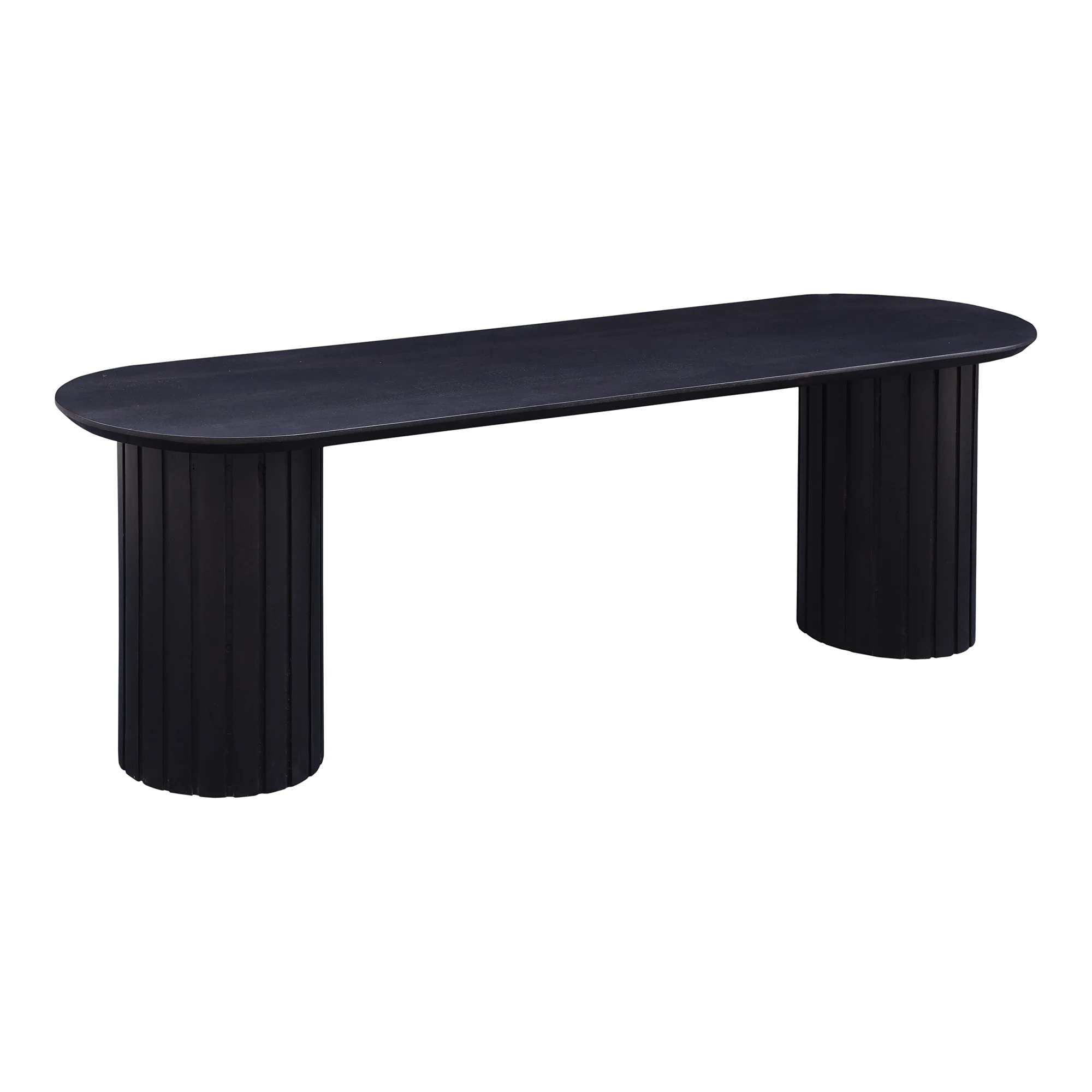Povera Dining Bench Black - Image 3
