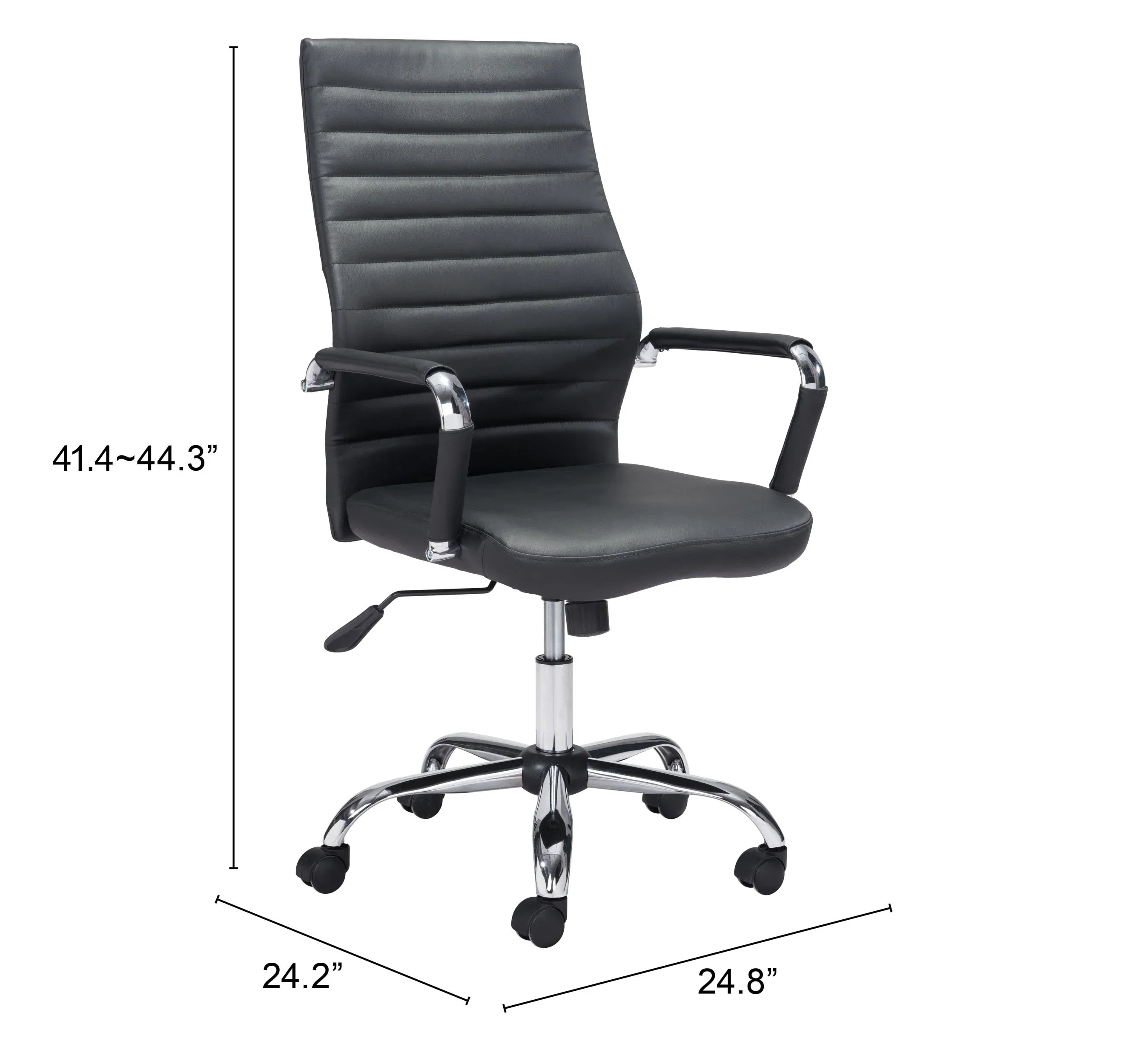 Primero Office Chair Black - Image 6