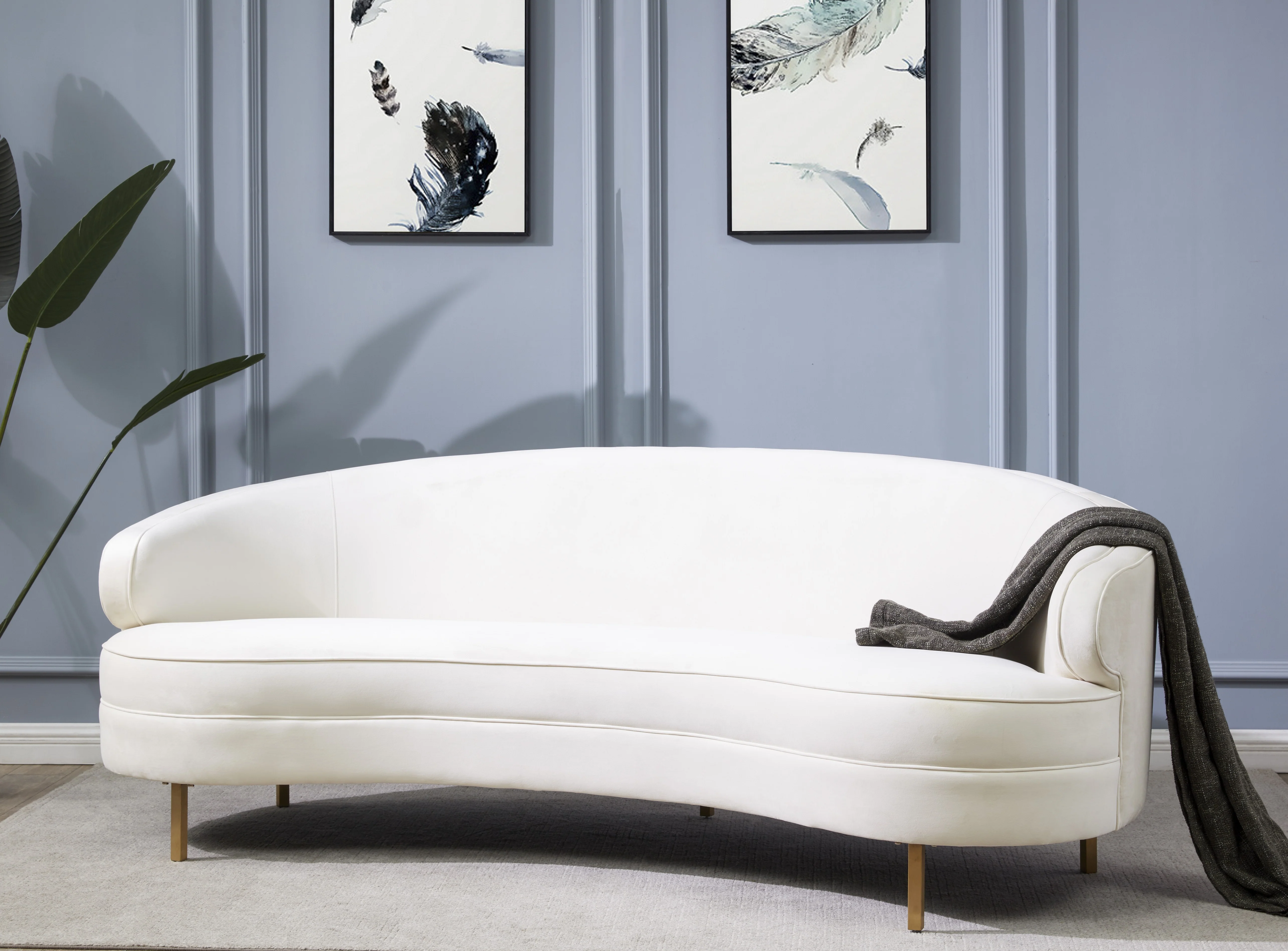 Primrose Curved Sofa - Image 7