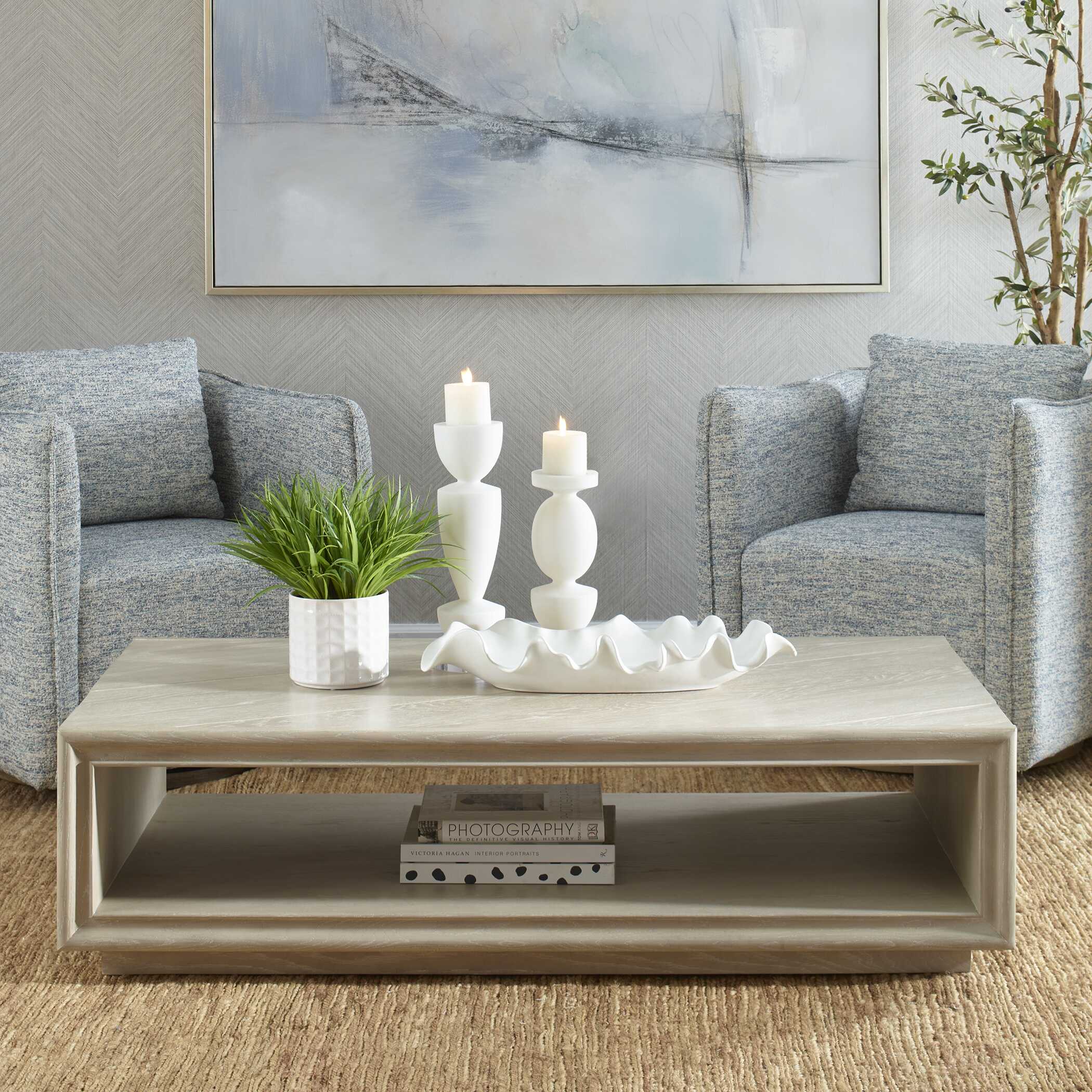Prism Light Oak Coffee Table - Image 2