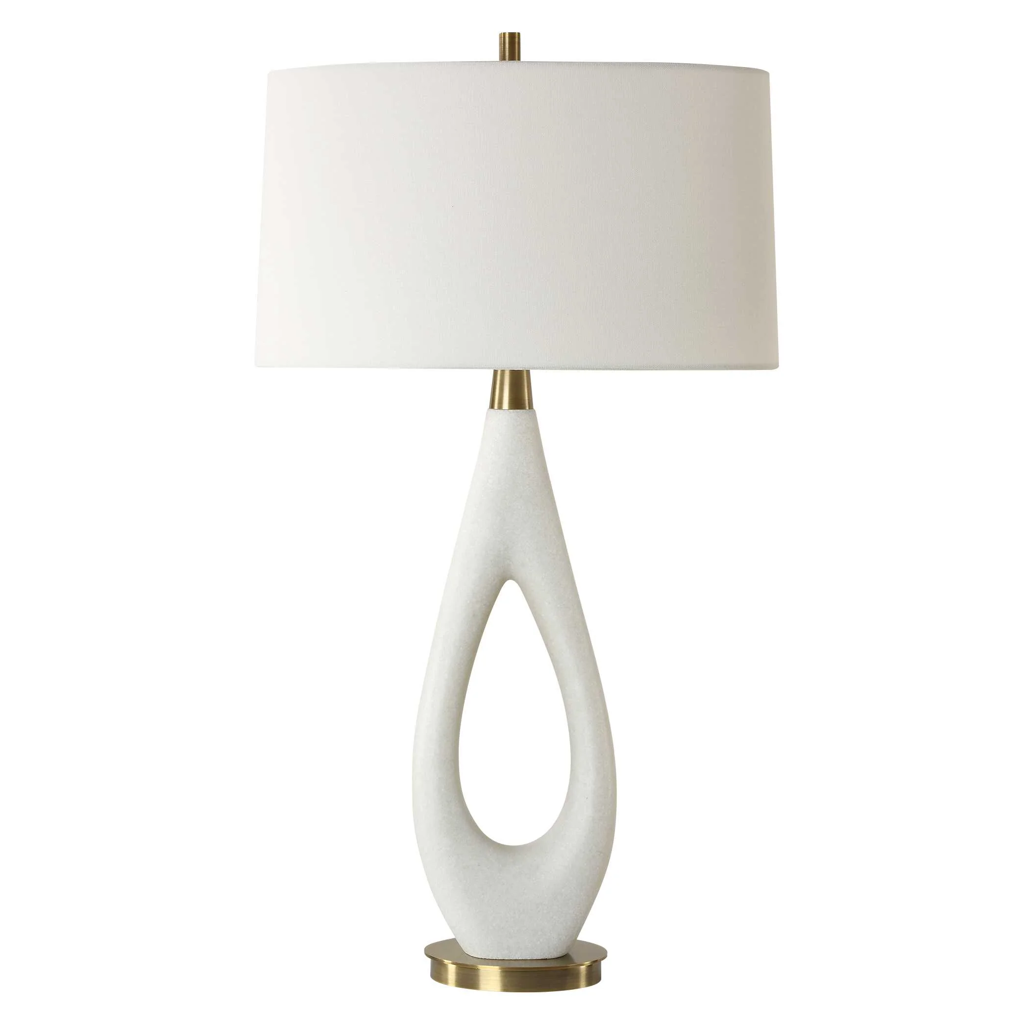 Promenade White Table Lamp - Image 4